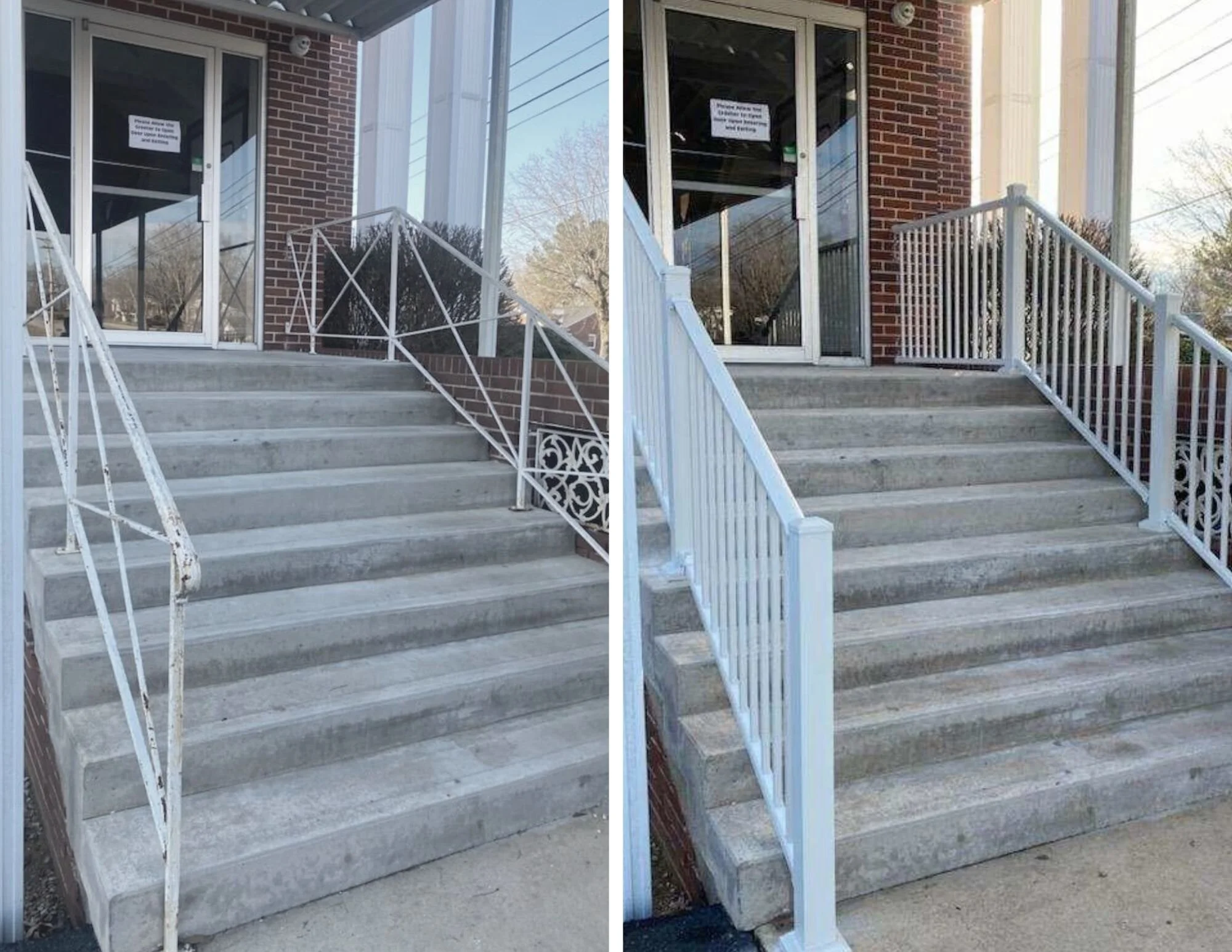 Willow Window Before and After Railing.jpg
