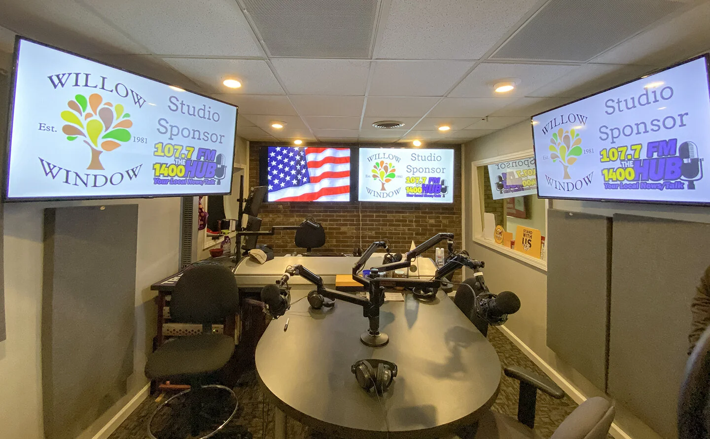 Willow Window NEW SPONSOR for News Talk 107.7 and 1400 The Hub