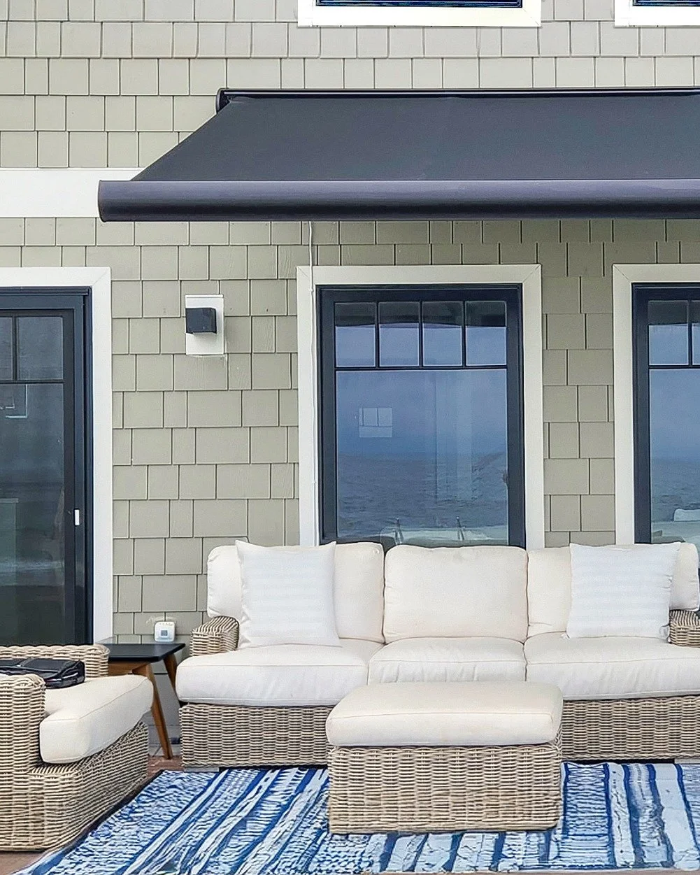 Create a comfortable outdoor space without sacrificing style. Summer Space retractable awnings provide shade when you need it and retract effortlessly when you want the sun. Perfect for patios, decks, or porches &mdash; enjoy your outdoor living spac