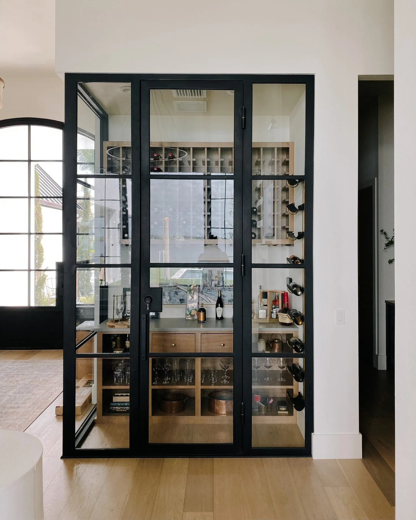 Make a Statement Inside with Iron Doors from Willow Window. Transform your home&rsquo;s interior with handcrafted iron doors designed for wine cellars, offices, or any space that deserves to stand out. Strong, beautiful, and made just for you. 

#Iro