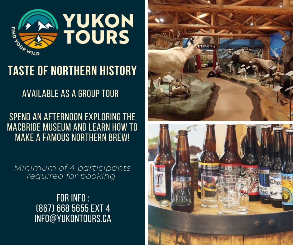 What do you have planned for this weekend? 

This Friday or Saturday, enjoy a guided visit to the MacBride Museum to learn about Gold Rush history. Get a behind-the-scenes look at the process of making beer at a local brewery. 

Perfect for a group o
