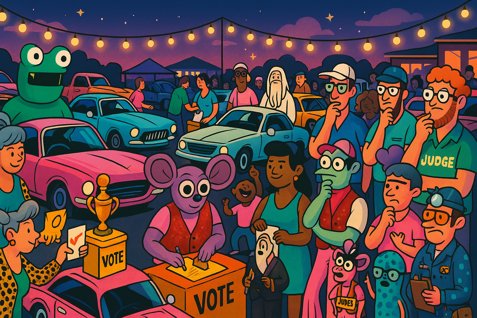 People’s Choice vs Judges Car Show (Santa Clarita)