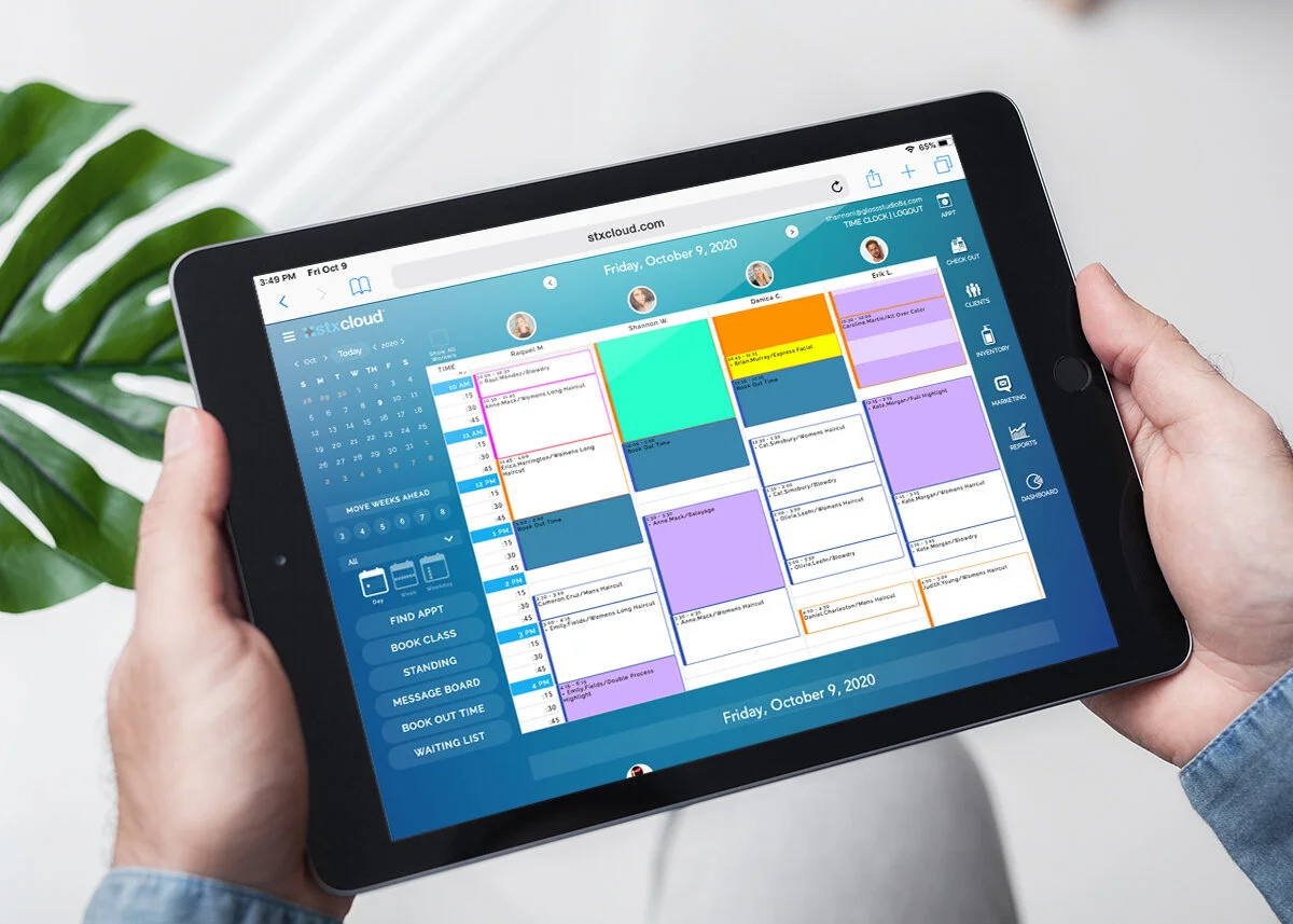 Inspire Software: Salon Appointment Booking — Inspire Business Management  Software