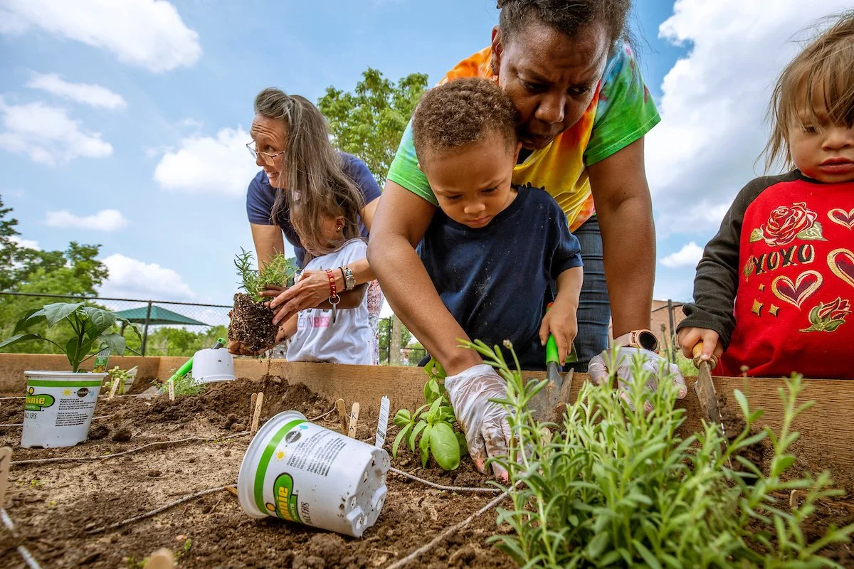 Outdoor Classroom Gardening & Dirt Digging — Good Fieldwork