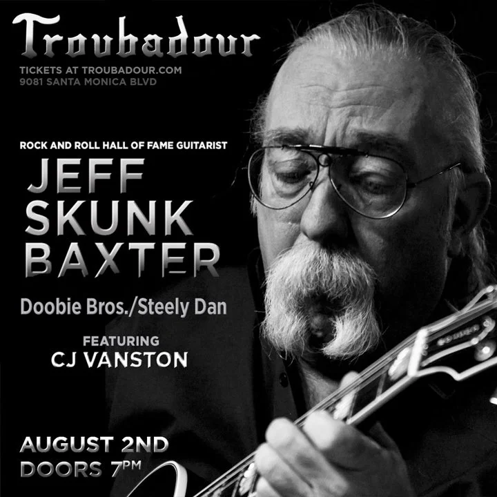 tour dates — SKUNK BAXTER