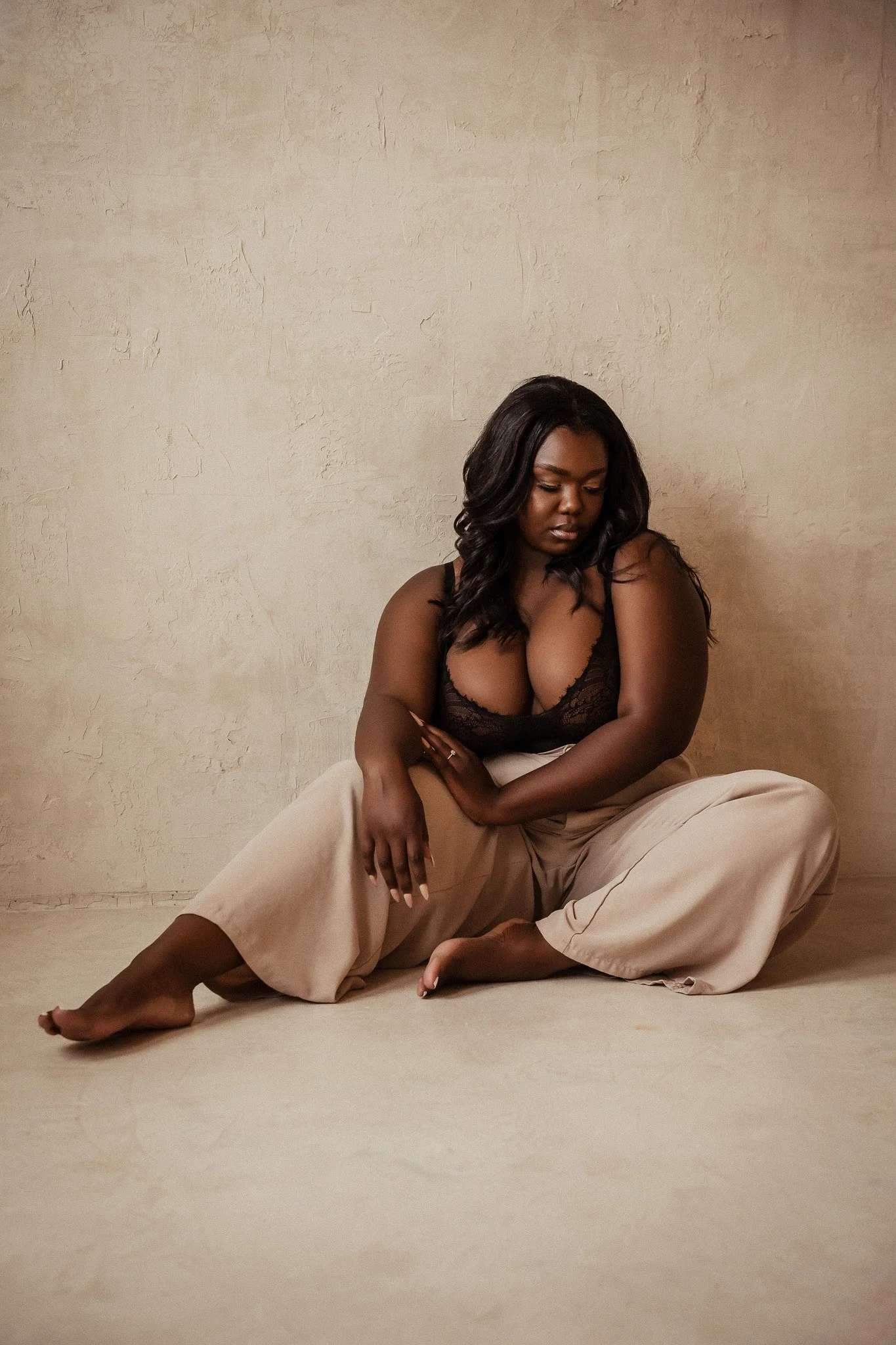 award winning Austin boudoir photographer natural light studio with included images and tangible polaroid gifts.