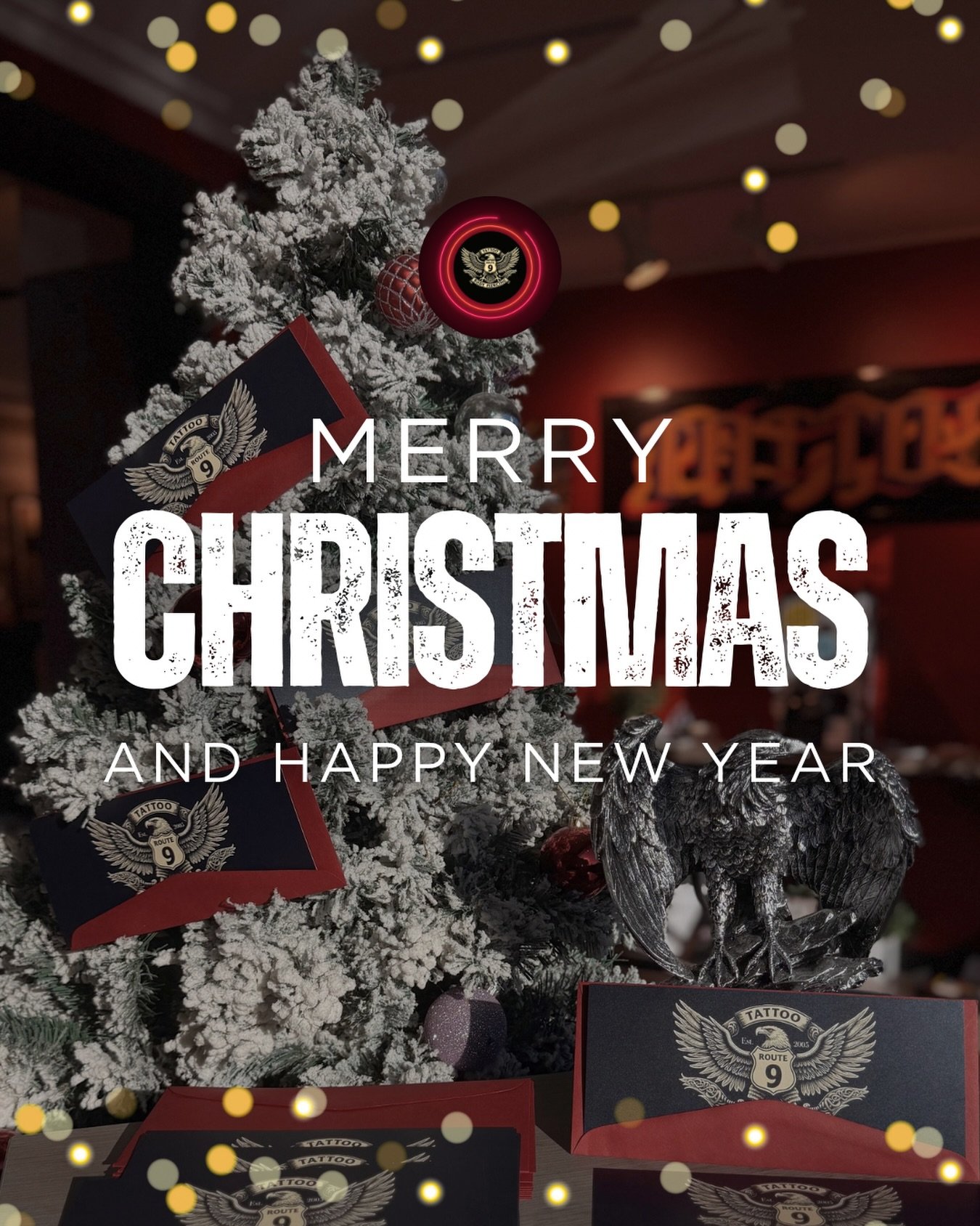 Merry Christmas from all of us at @rt9tattoo ! 🎄🖤
Thank you for an unforgettable year filled with stories, art, and connection.
Here&rsquo;s to more ink, more meaning, and more moments shared in 2026.
Wishing you peace, health, and bold ideas for t