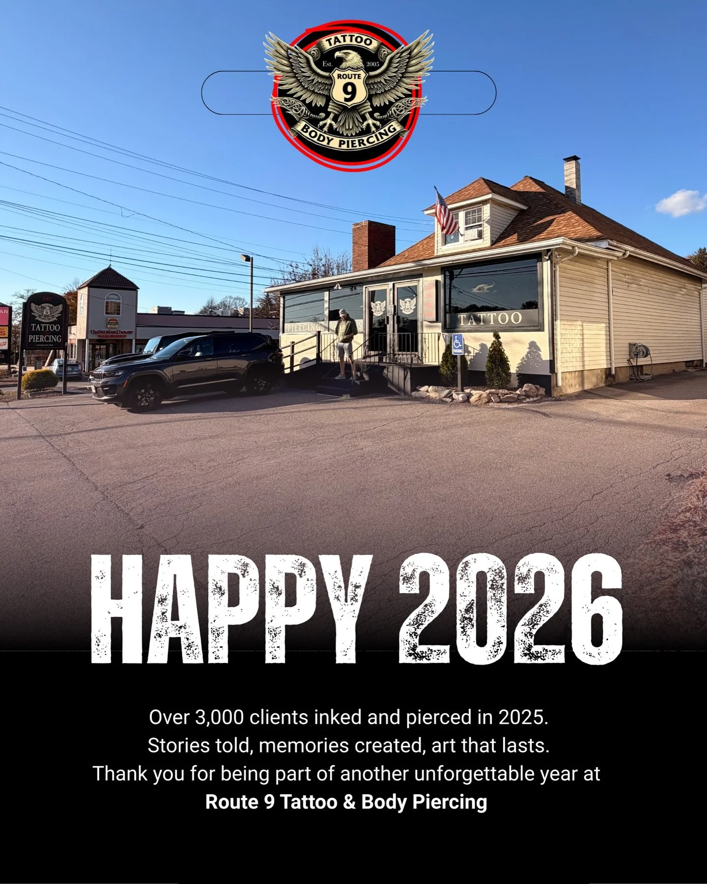 2025 gave us unforgettable moments, powerful art, and thousands of stories inked and pierced with purpose.
Now it&rsquo;s time to welcome a new chapter full of creativity, connection, and everything that makes @rt9tattoo what it is.

To everyone who 