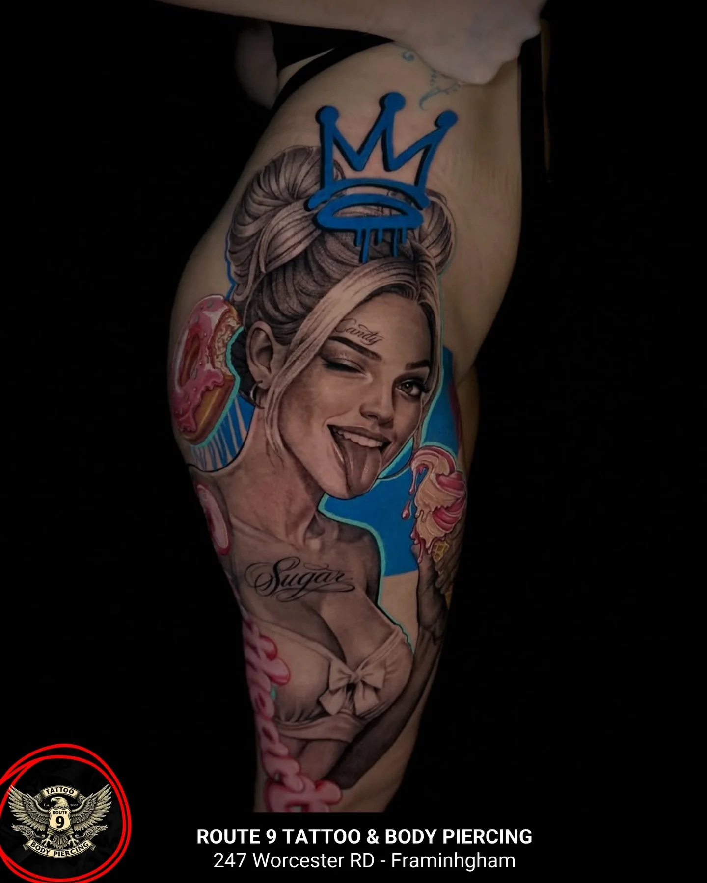 We&rsquo;re bringing this trophy home with pride! 🏆
Huge congratulations to our artists @laurav.tattoo and @artbyart.em for taking 1st place in the Color Infused Black and Gray category at the @philadelphiatattooartsfestival 2026.

This award is a r