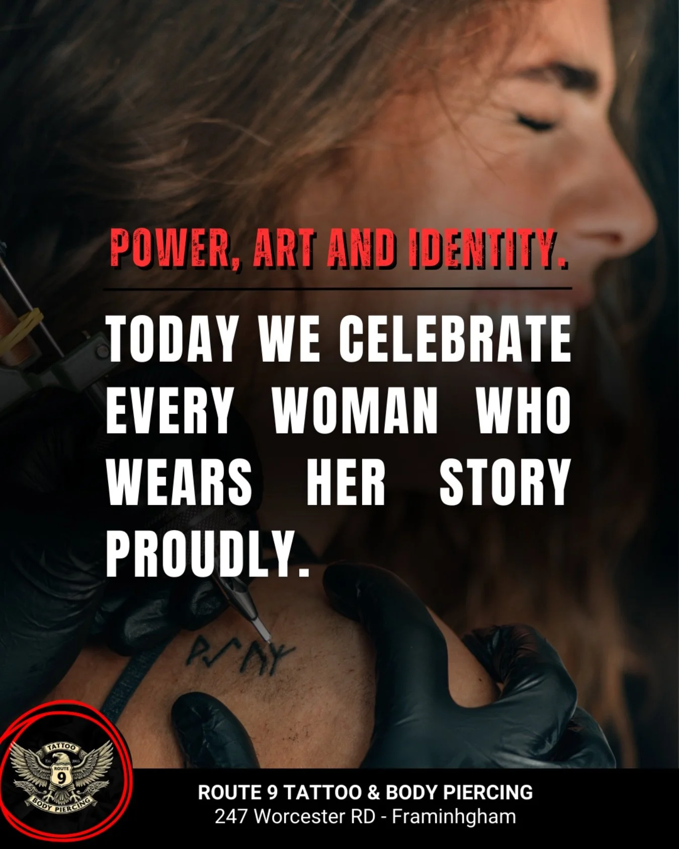 Today we celebrate the women who turn their voice into art, their strength into identity, and their stories into something permanent.

Every line, every piece, every choice to express yourself is a reminder that being a woman is also about owning who