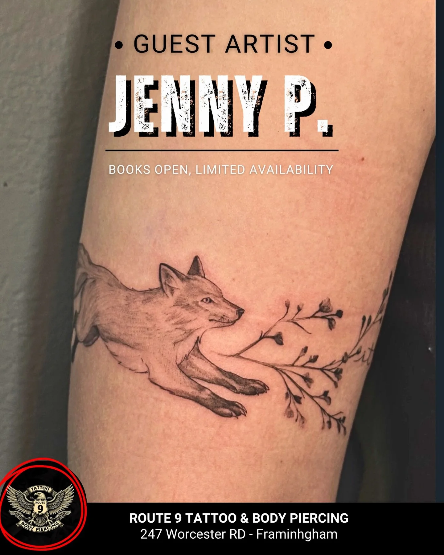 🚨 Last spots available with our guest artist @jennyp_tattoo 

Time is running out&hellip; and her schedule is almost fully booked.
If you&rsquo;ve been thinking about getting a piece with her, this is your sign.

@jennyp_tattoo specializes in fine l