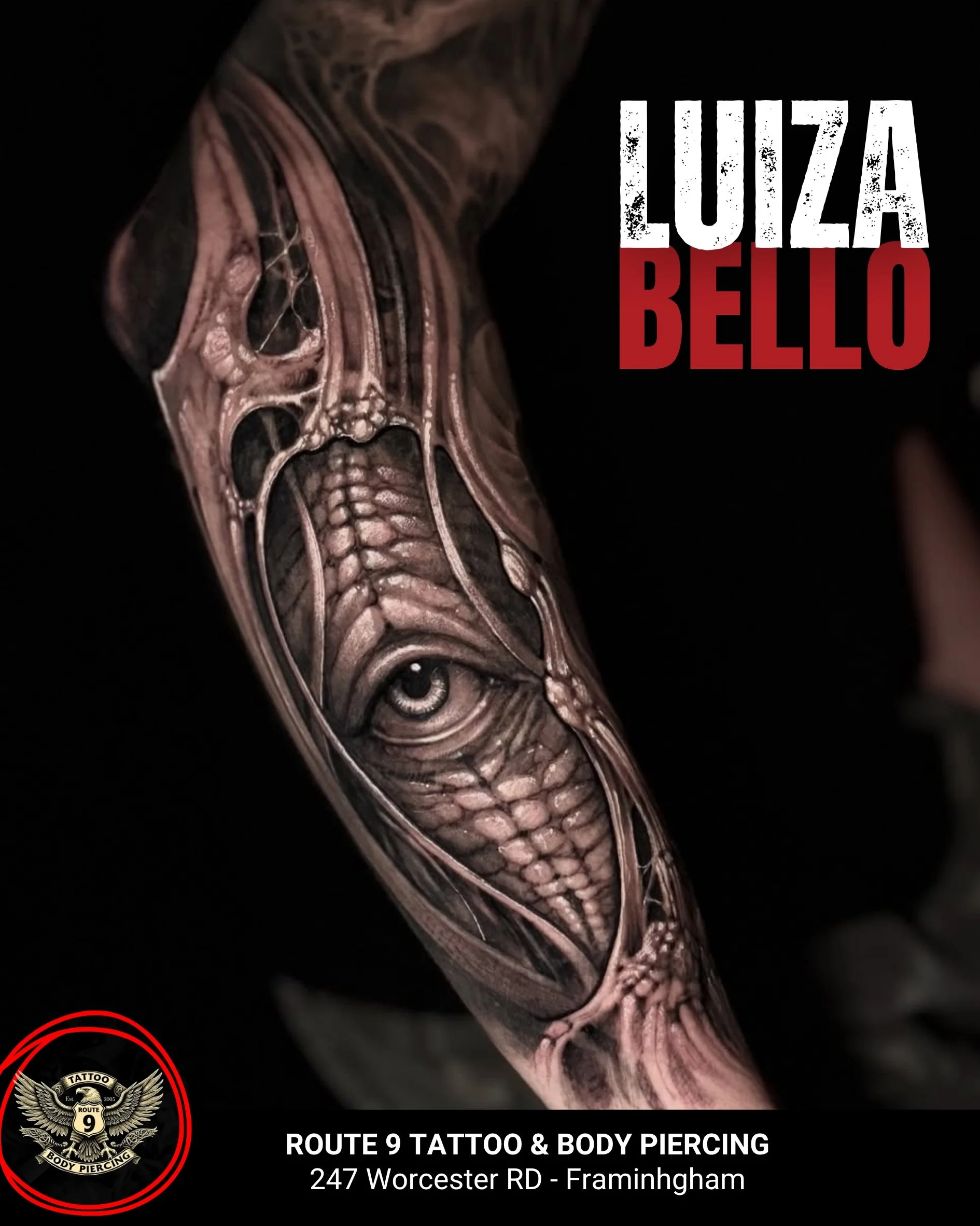 This piece by @luizabelloart came out absolutely insane. 🖤

The way she created depth, texture, and movement throughout the tattoo makes your eyes stop on every detail. The strong black and gray contrast mixed with the organic composition gave this 