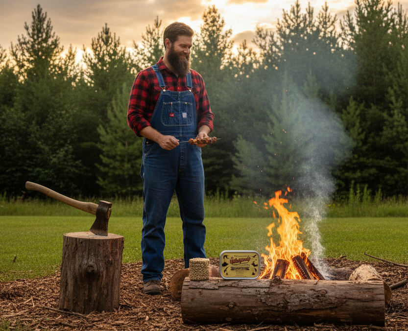 Take a break from working this evening and select that Hickory Smoke over that well deserved dinner. Chow Time!