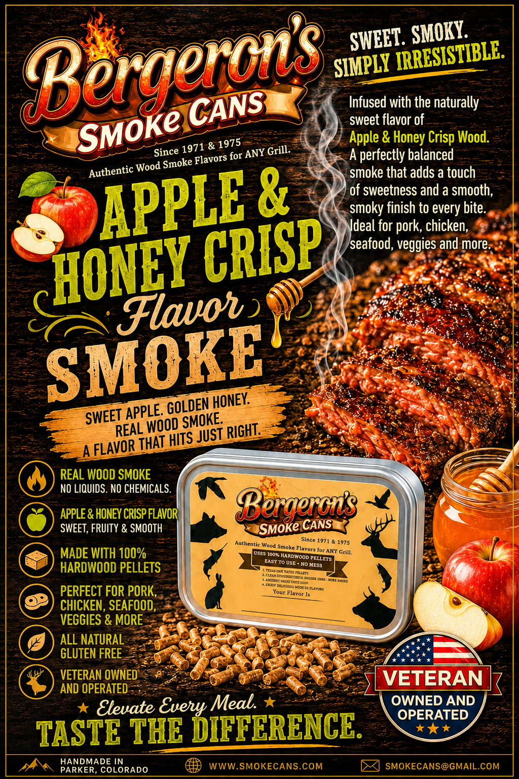 Apple & Honey Crisp Wood