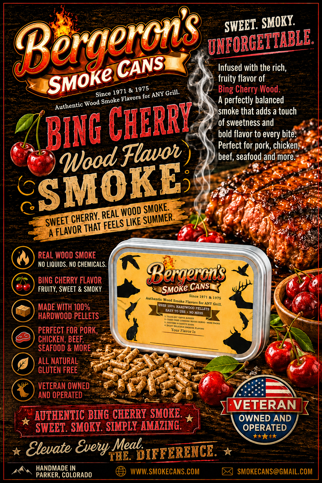 Bing - Cherry Wood Smoke
