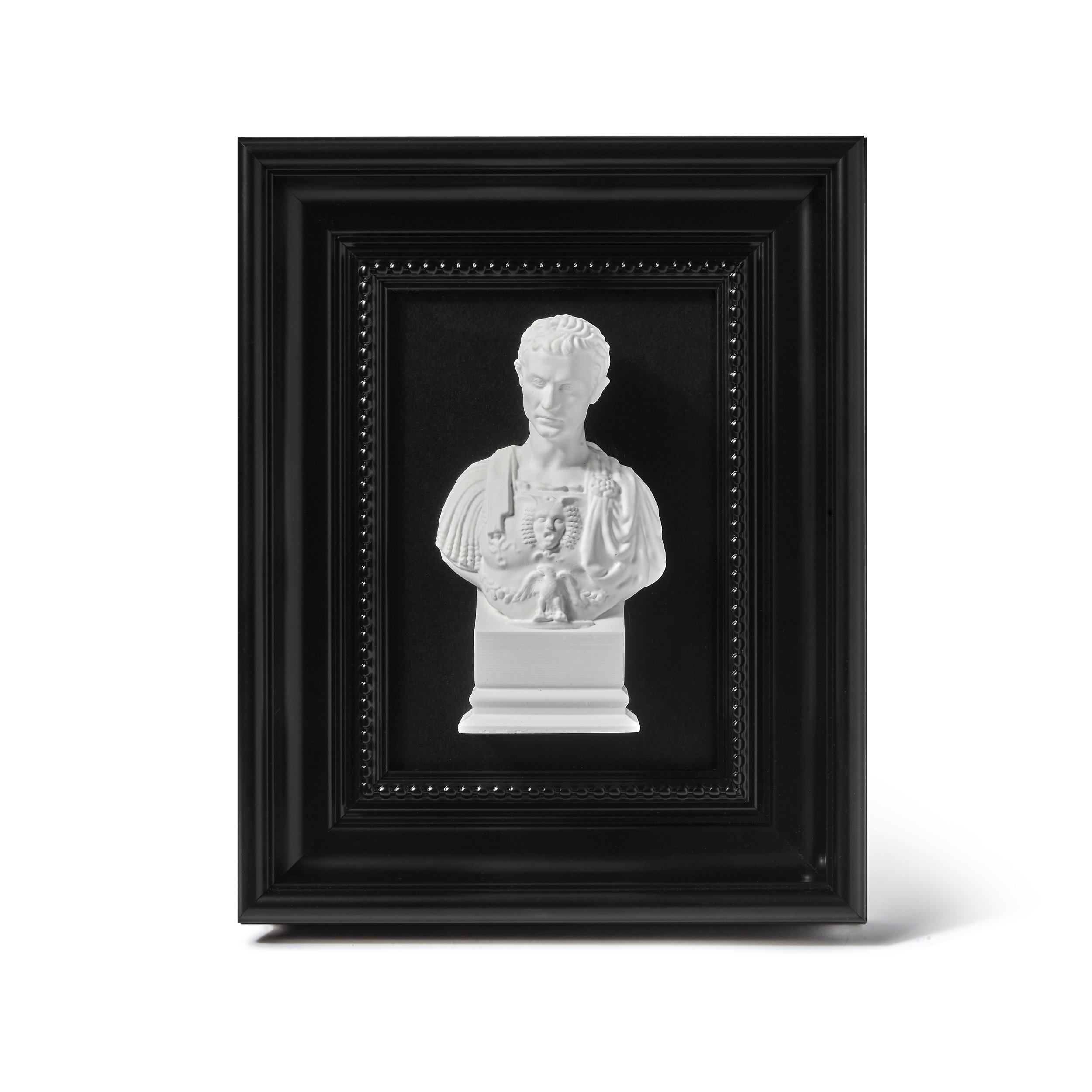 Framed Emperor Caesar Relief Sculpture_1.jpg