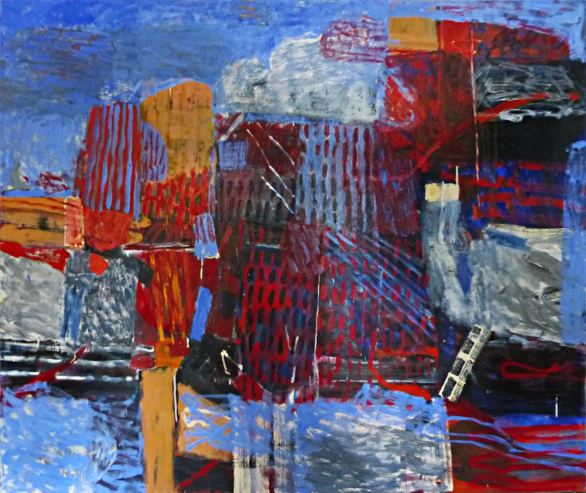 UNTITLED, OIL ON CANVAS, 60 INCHES x 72 INCHES, 2025