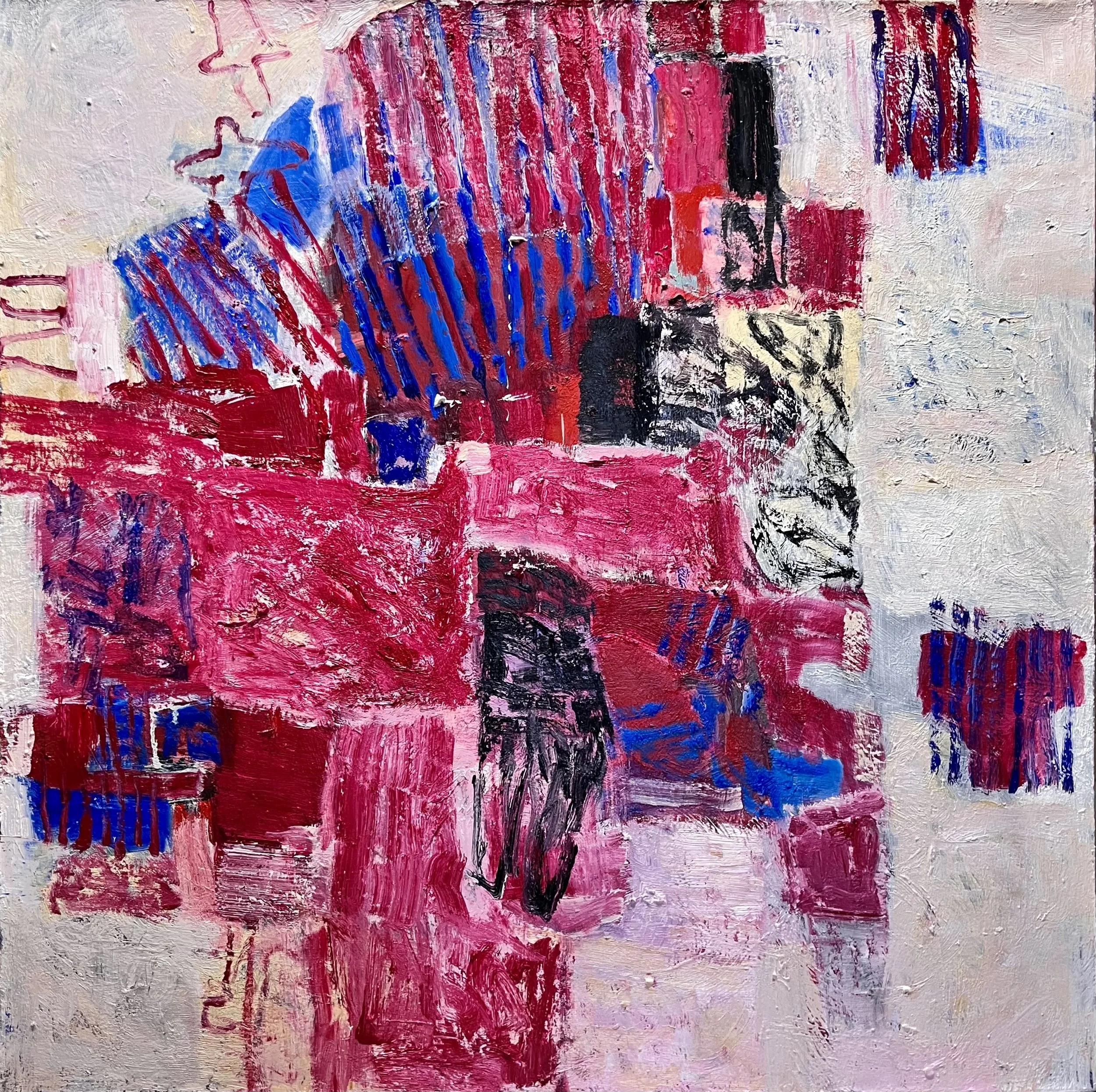 UNTITLED, OIL ON CANVAS, 36 INCHES x 36 INCHES, 2025