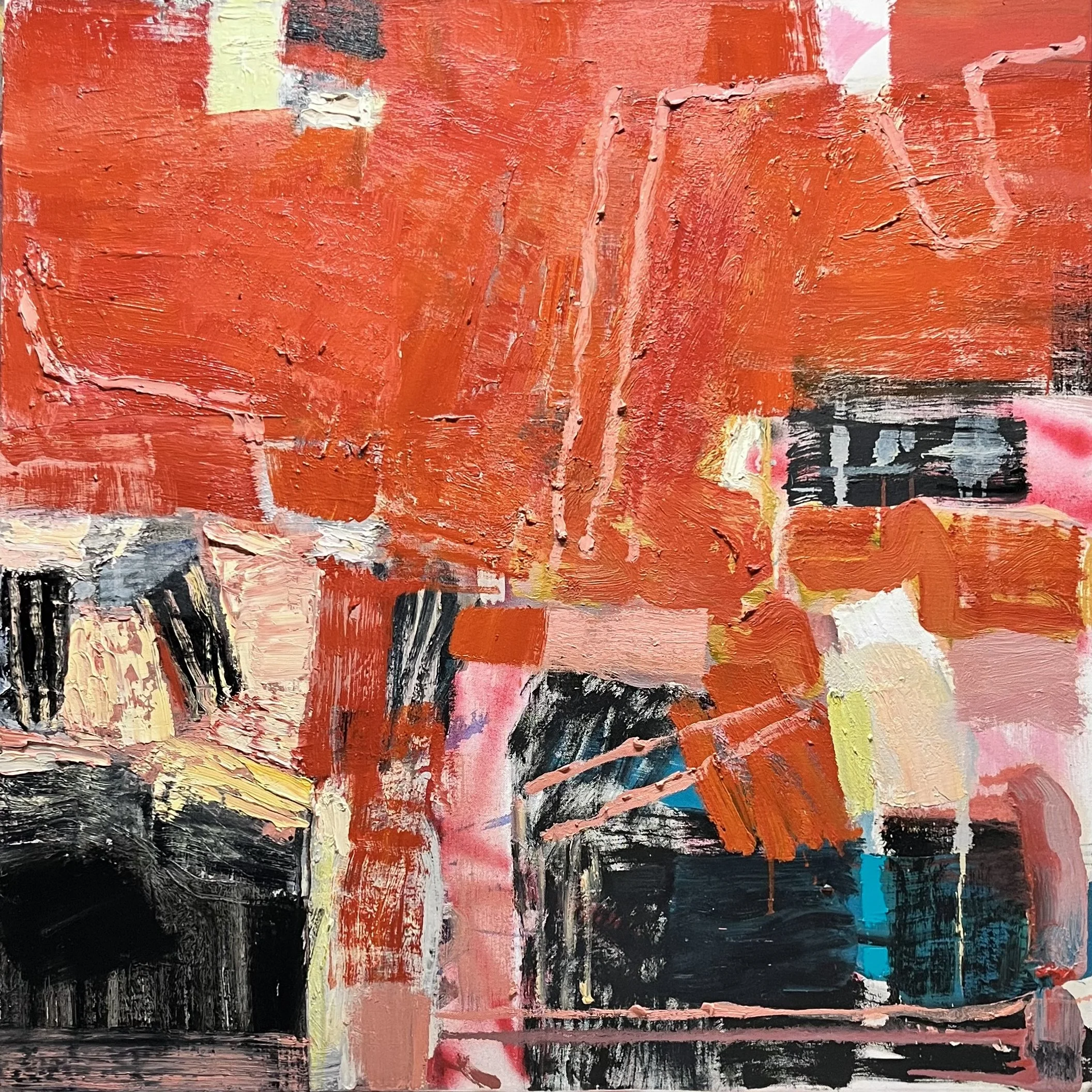 UNTITLED, OIL ON CANVAS, 36 INCHES x 36 INCHES, 2025