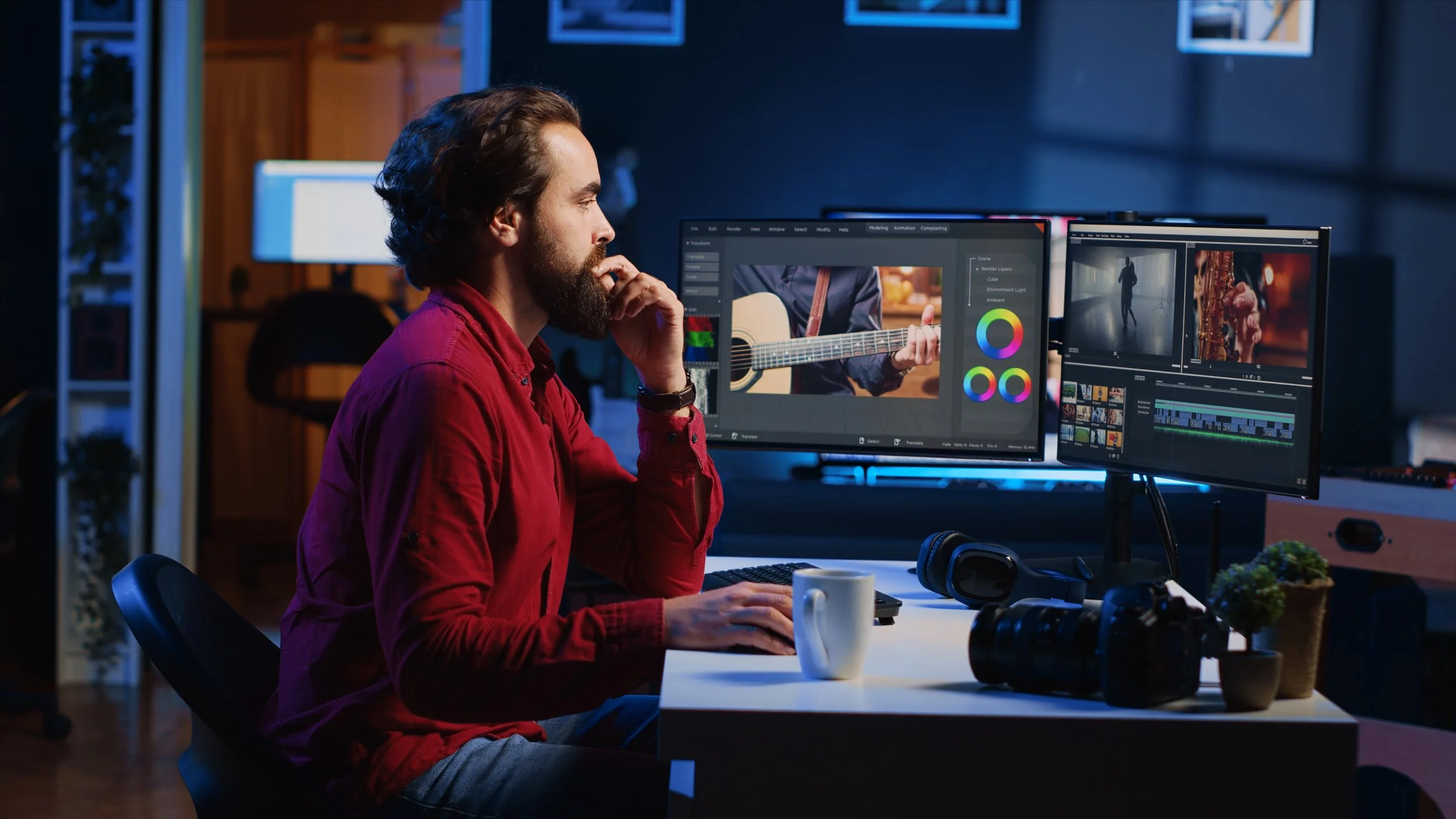 Christian Matta Video Production Video editing and color grading post-production Davinci resolve