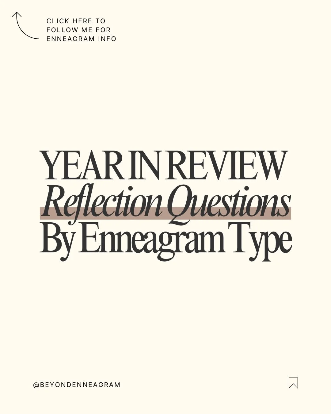 🤍 Reflection questions for each Enneagram Type to help you get out of your own way.

You might feel like these are a little harsh.

&ldquo;Ouch,&rdquo; your ego thinks. But this is exactly how we are to approach the wisdom of the Enneagram.

The Enn