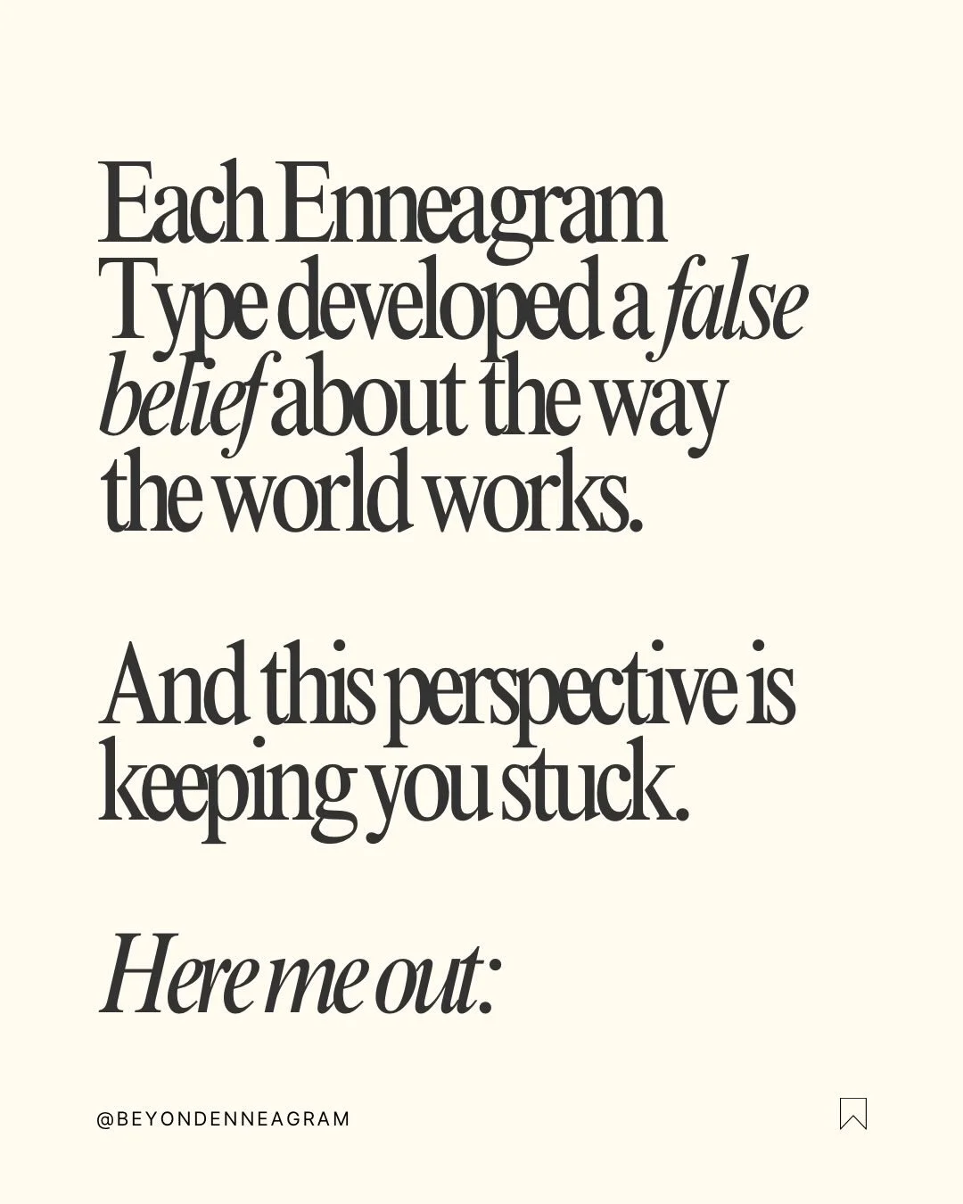 🤓 Your Enneagram fixation is the false belief running your life.

And here&rsquo;s why fixations might be the hardest piece to see:

Your passion lives in your heart. You can feel it when it takes over&mdash;that chase for intensity, for peace, for 