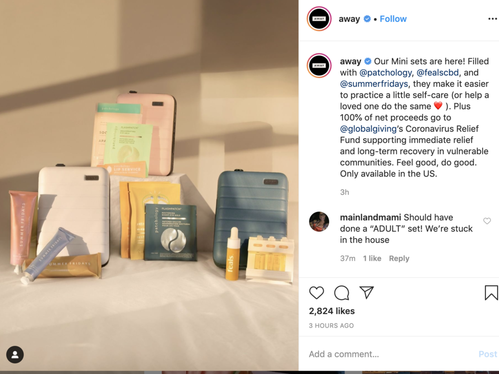 @away on Instagram