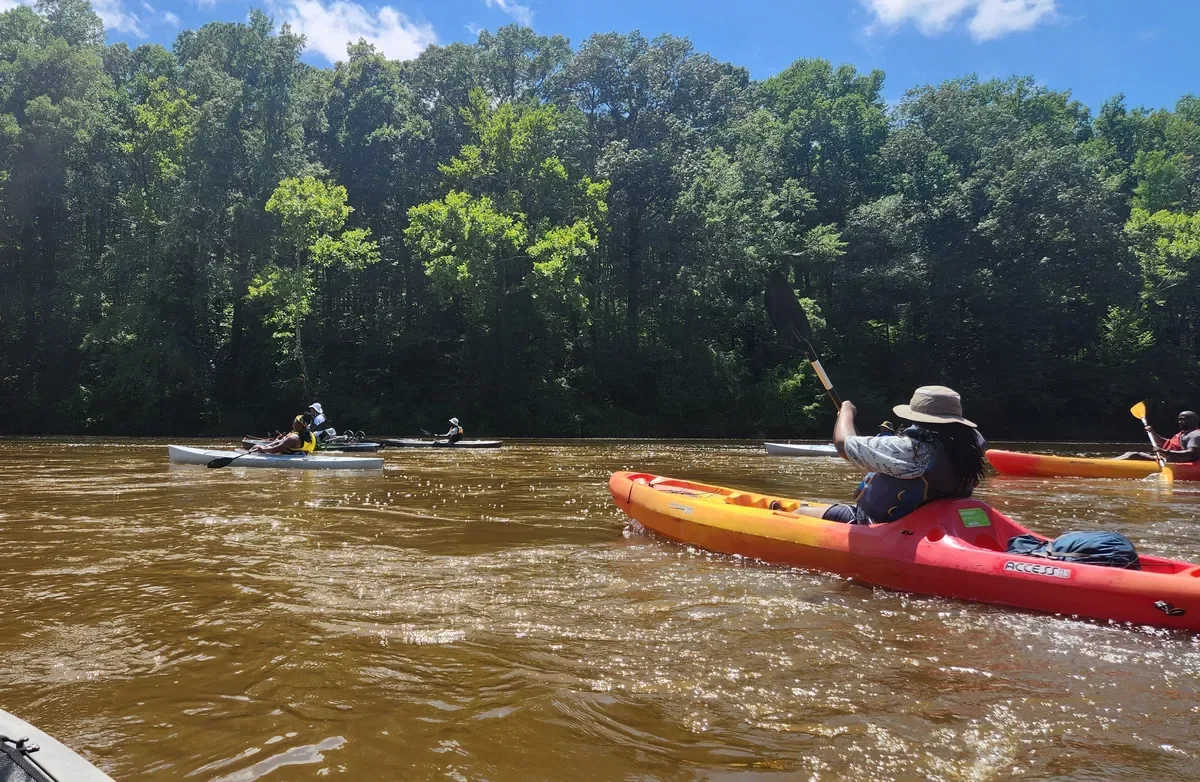 Sunset Kayaking at Falls Lake w/ Frog Hollow Outdoors 