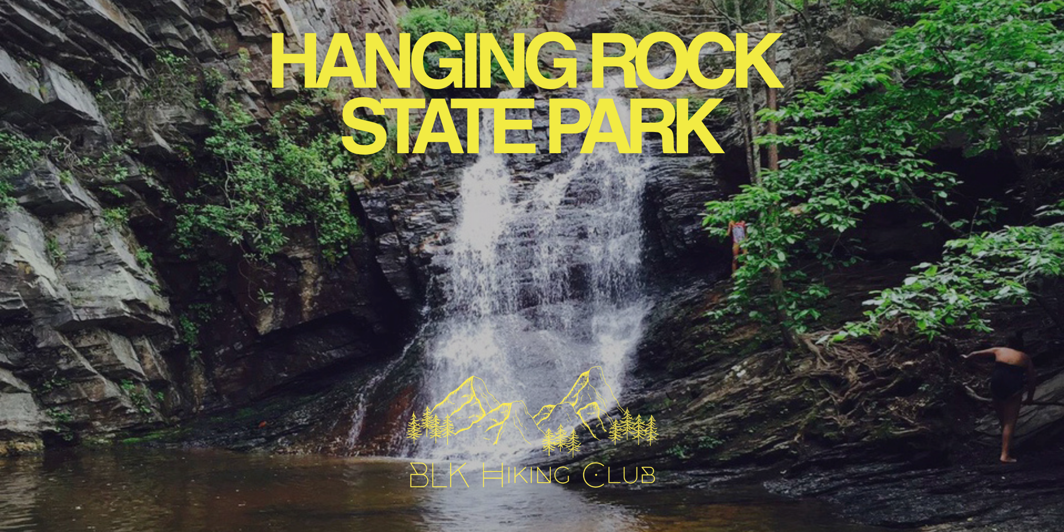 Waterfall Hike: Hanging Rock State Park