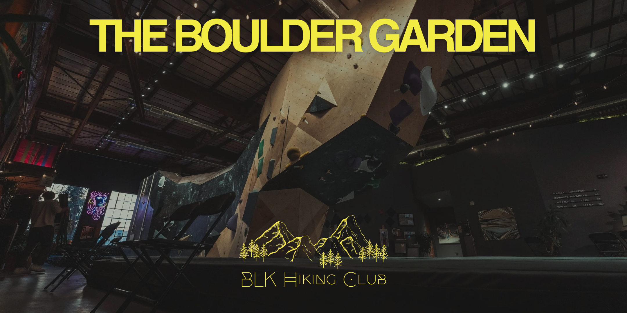 Bouldering at The Boulder Garden