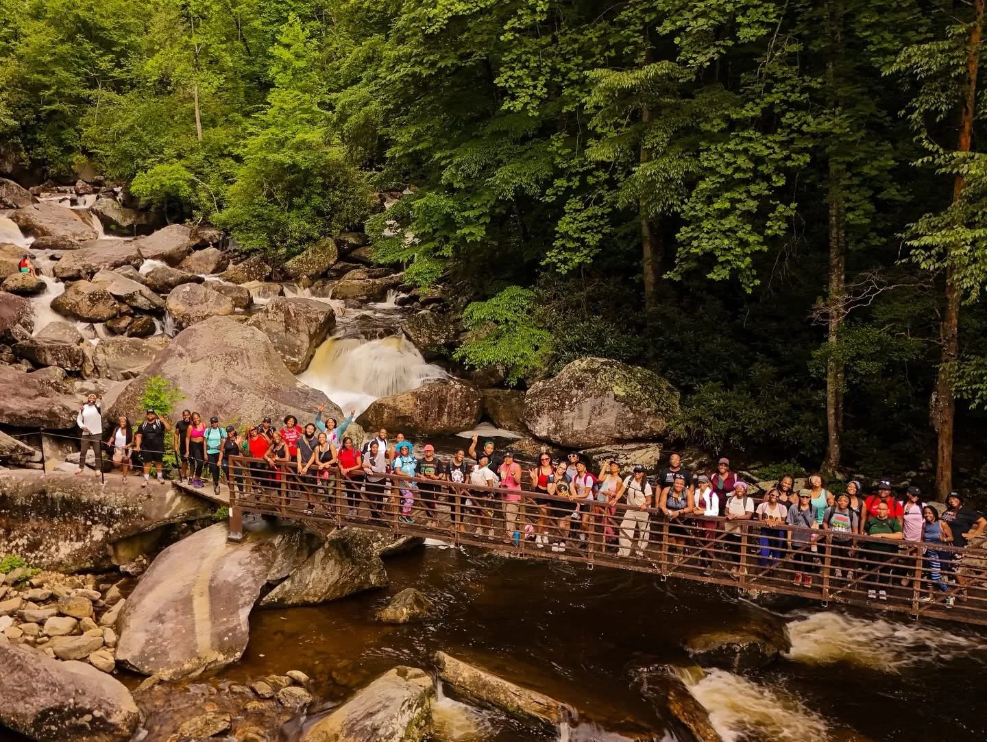 Lower and Upper Whitewater Falls - June 14, 2025