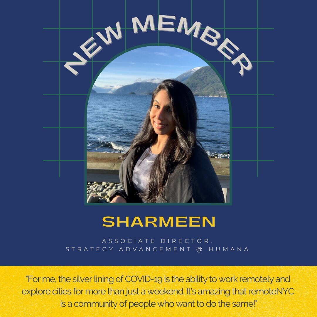 NEW MEMBER ALERT: Meet Sharmeen! ✨