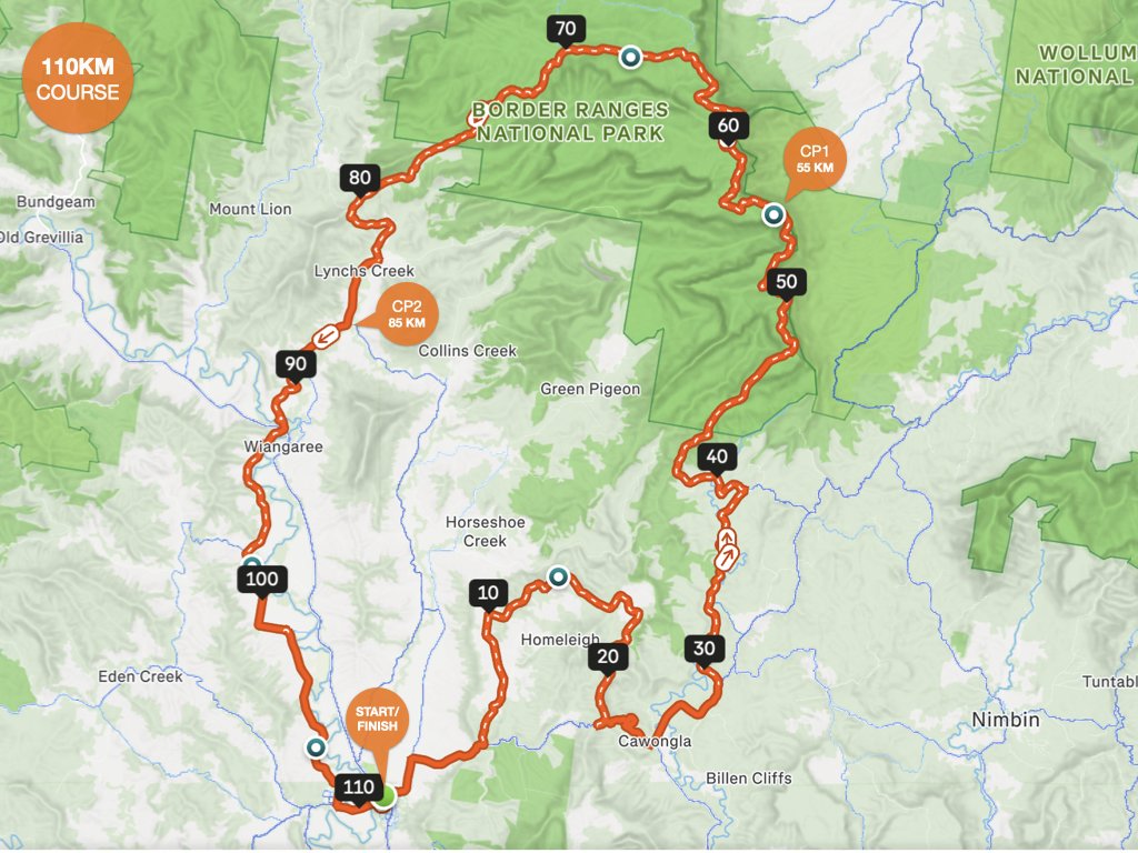 Kyogle Map Course — Gravel Classics