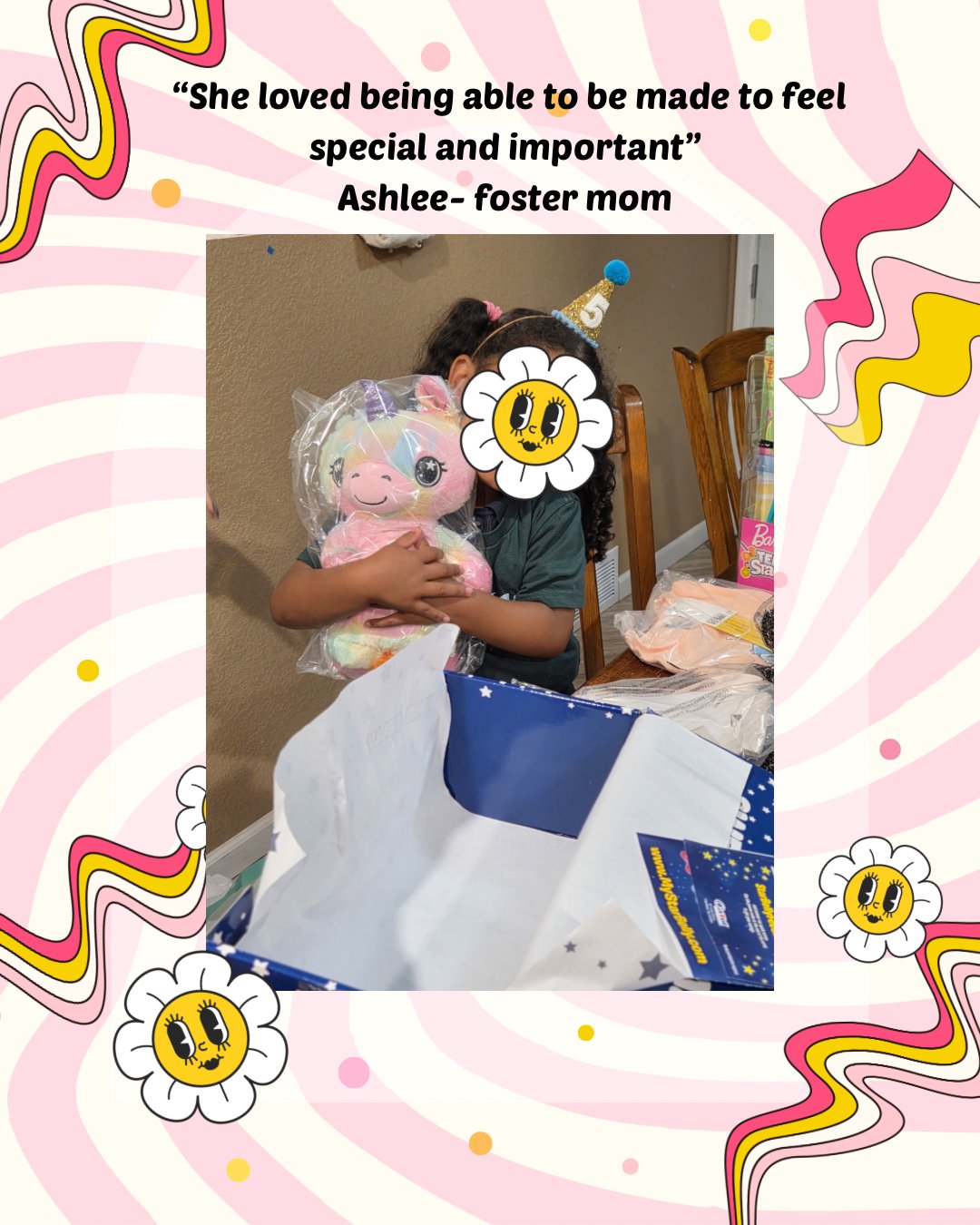 Thanks to everyone who helped make Danna&rsquo;s birthday so meaningful!

#fosterfete 
#celebrateeverything