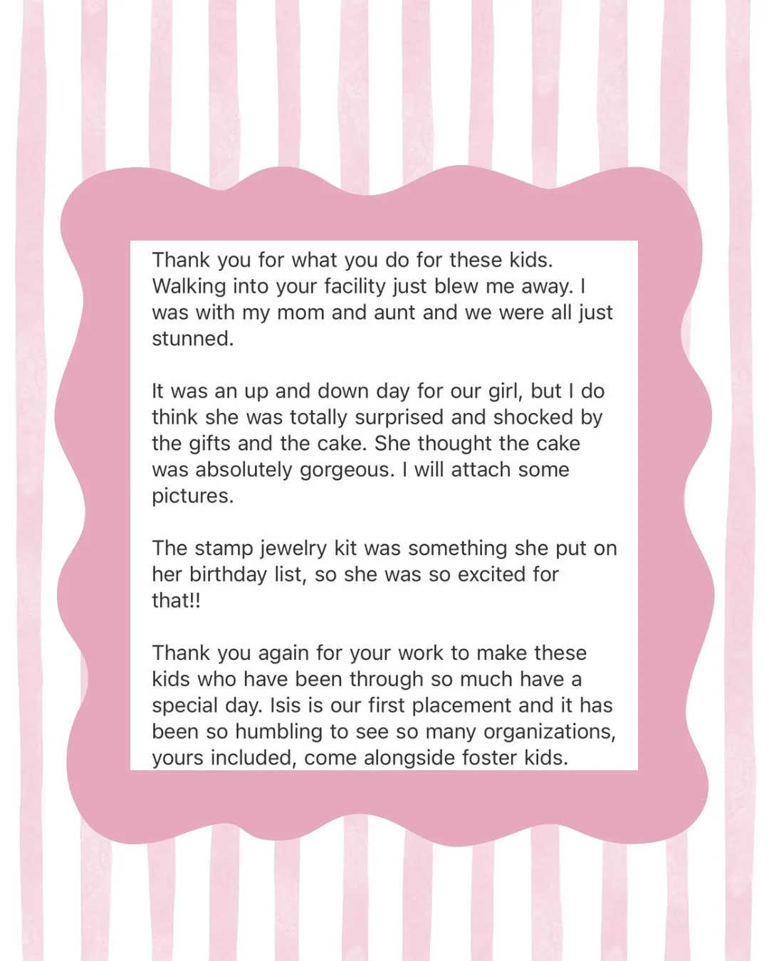 It&rsquo;s my birthday today- and the best gift is hearing that we have helped make a great day for a kid! I think this calls for some bubbly! 🎊🥂

#fiveyearsfivehundred
#celebrateeverything
#fosterfete