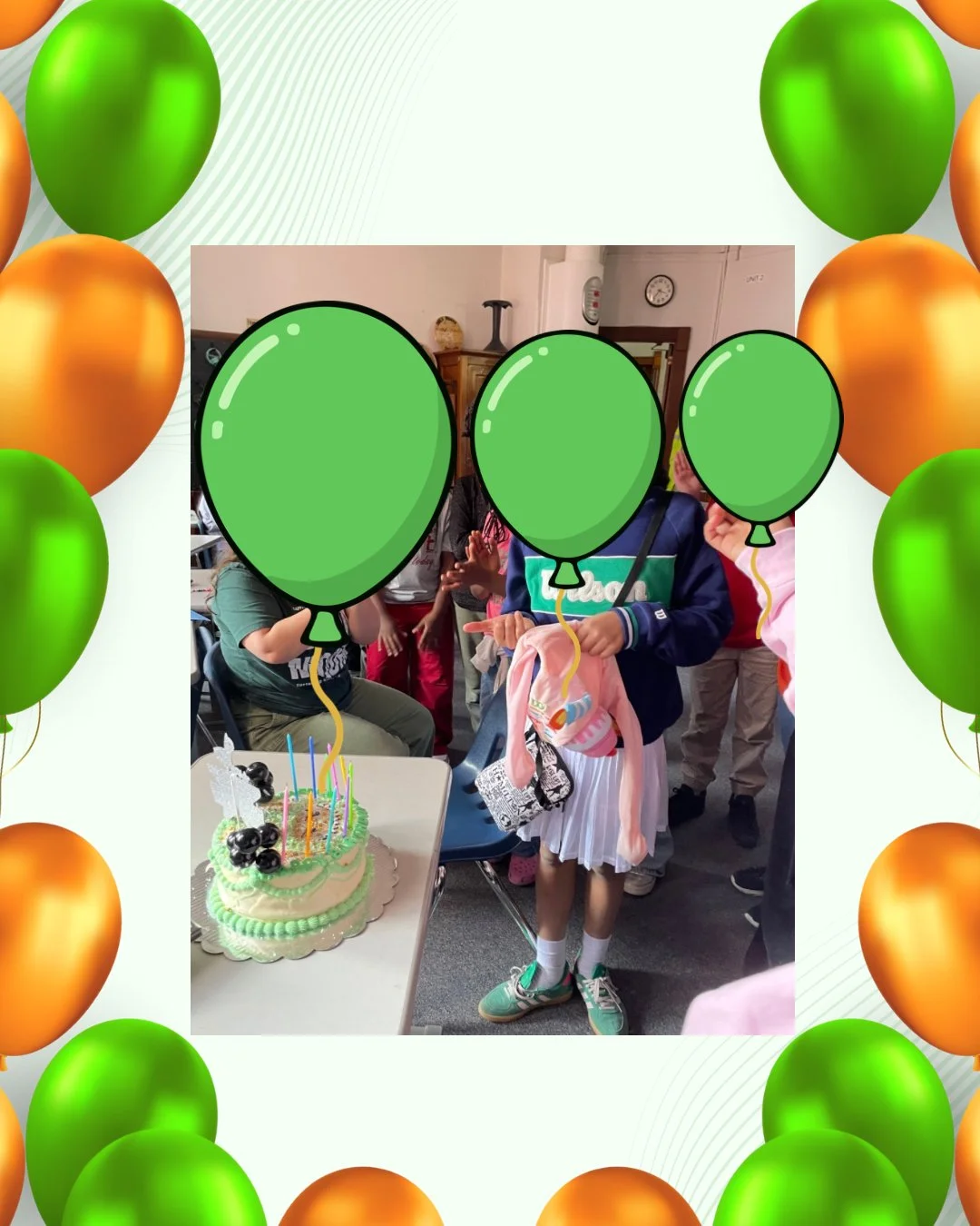 Bailey Jo was so excited about her cake she brought it to school to share with the class!

#fosterfete 
#celebrateeverything