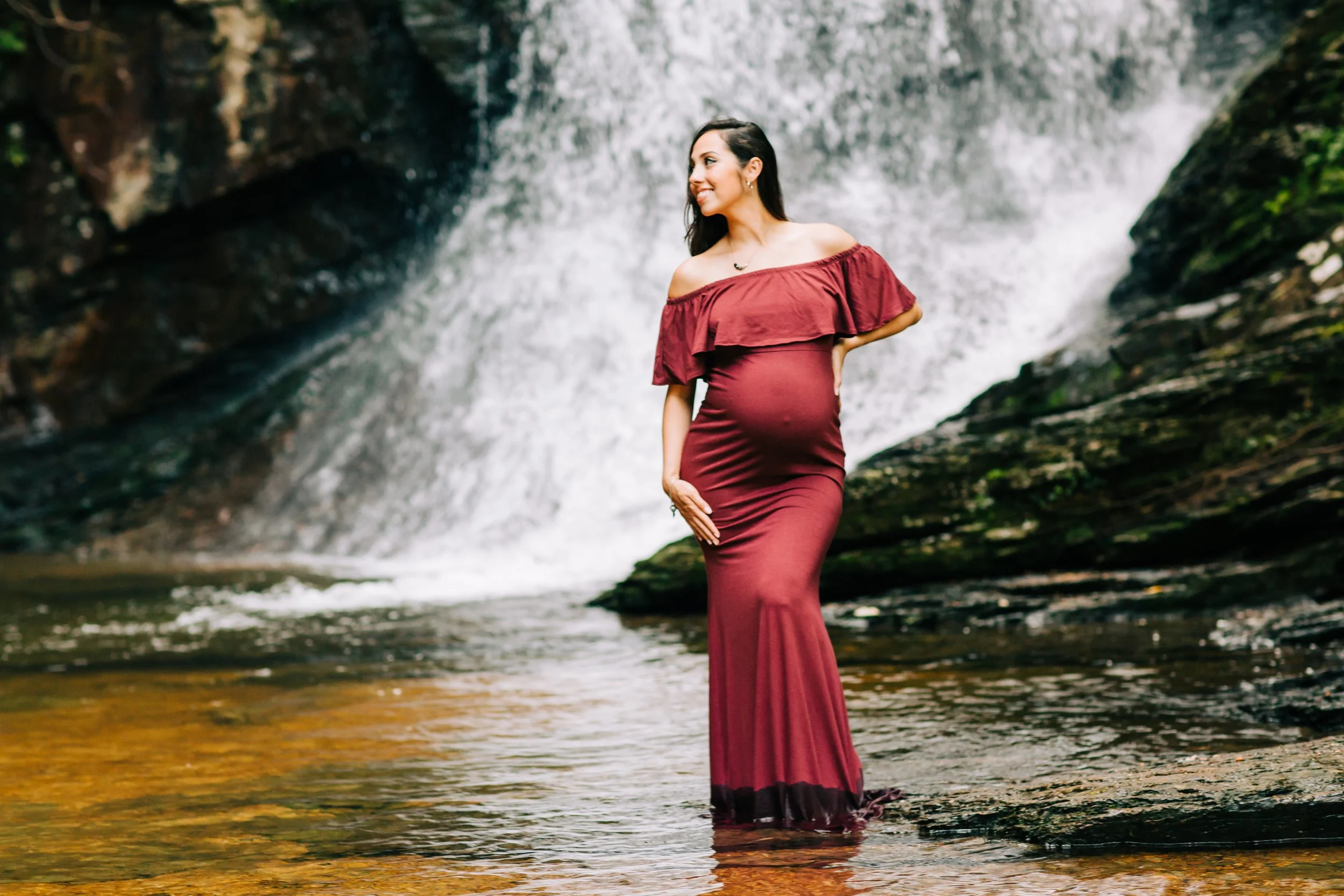The Divine Motherhood: Luxury Maternity Photography in Winston-Salem, NC