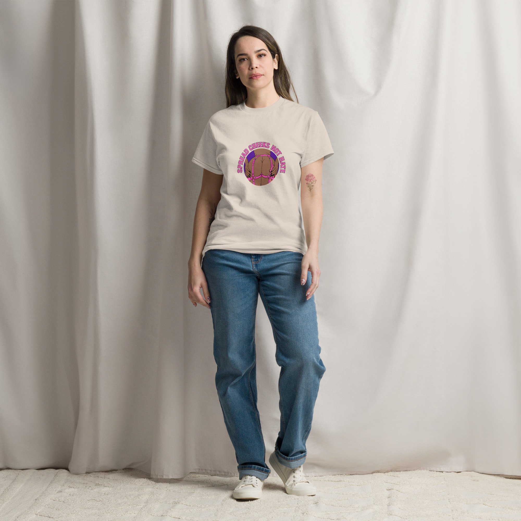 Spread Cheeks Not Hate Unisex T-Shirt