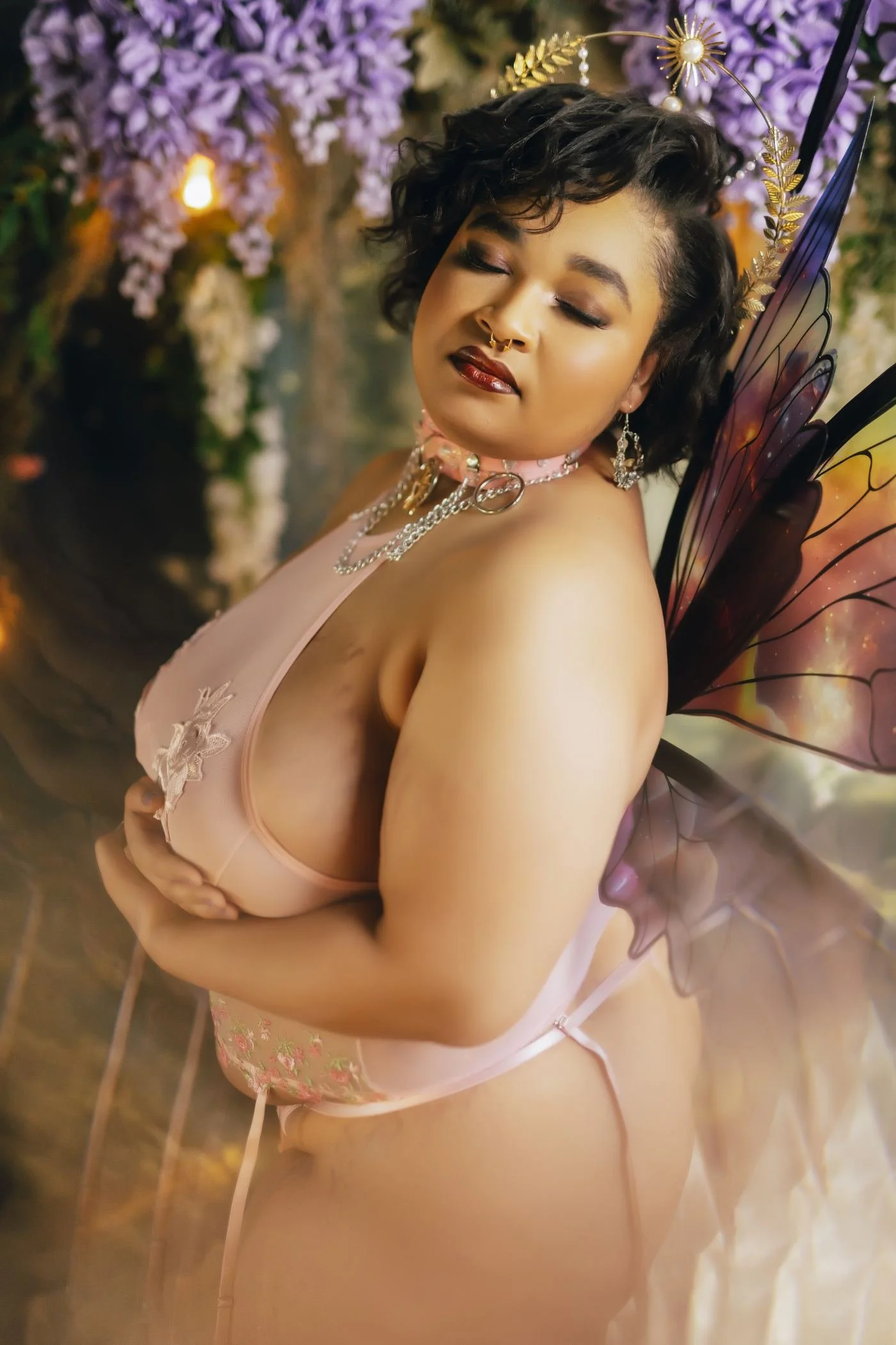 Fairy Goddess photoshoot winston salem nc boudoir