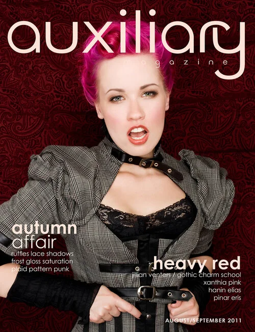 Cover and Editorial for Auxiliary Magazine Aug/Sept 2011
Photography by Jennifer link
Fashion Artist: Meagan Hendrickson
Makeup Artist: Andrea Loracce
Hair Styist: Erin Moser