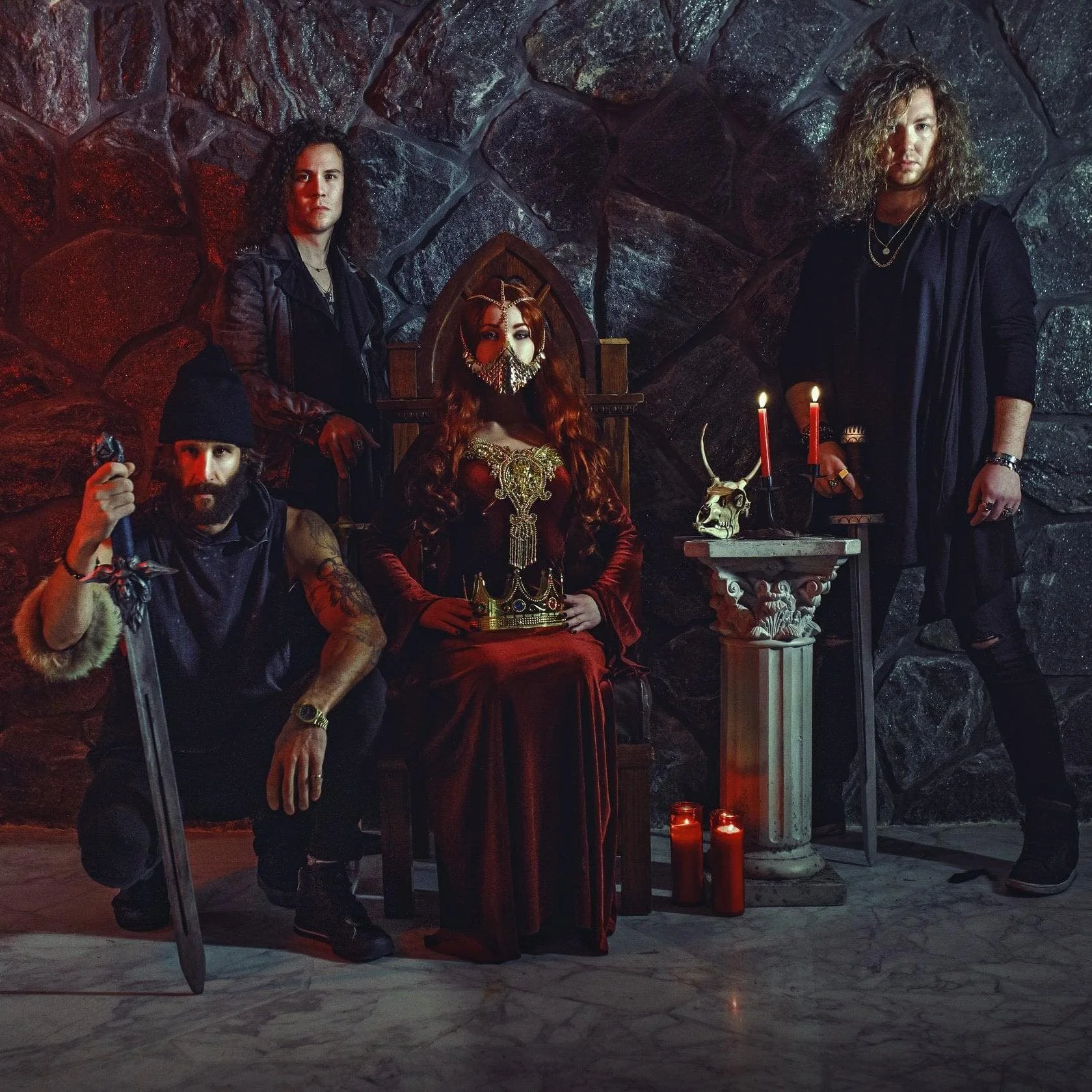 Costume/Styling/Art Direction by Agata Waclawska for the band Della Rose