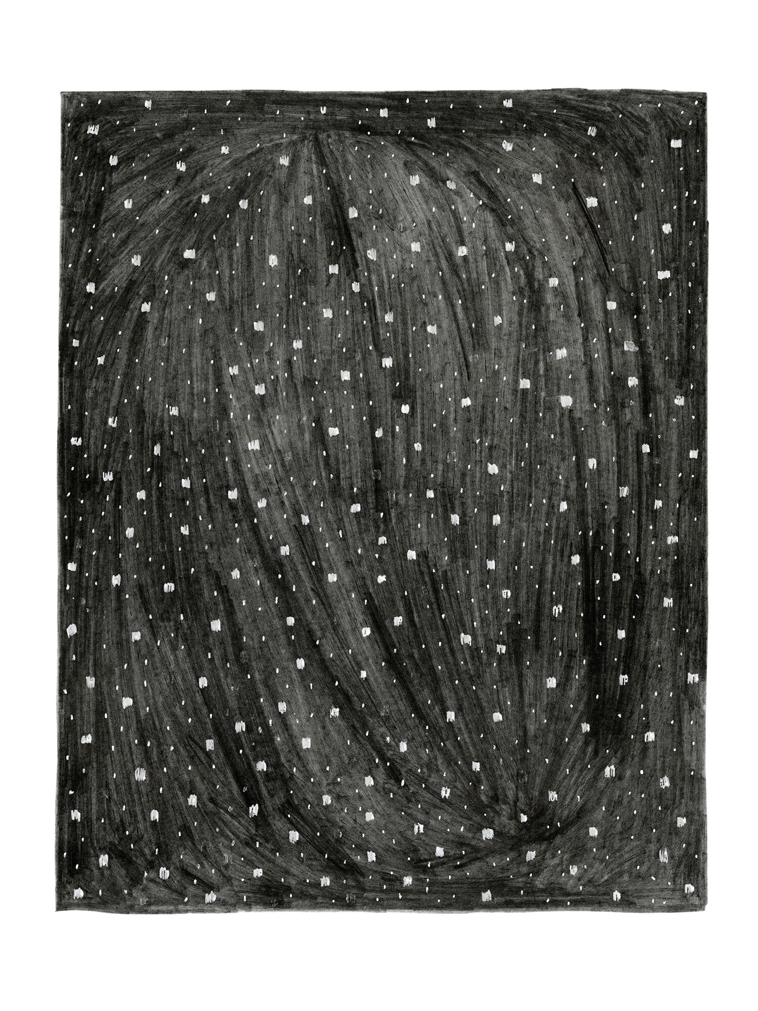   Stars Rug   Pencil on paper 12 x 9 inches    