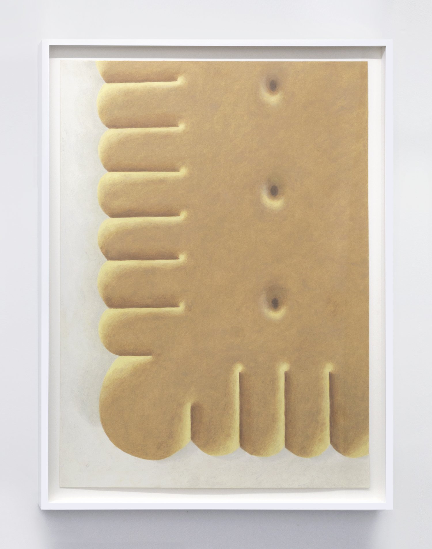  Leibniz Butterkeks Oil Pastel on Paper 27 x 36 inches 2020   