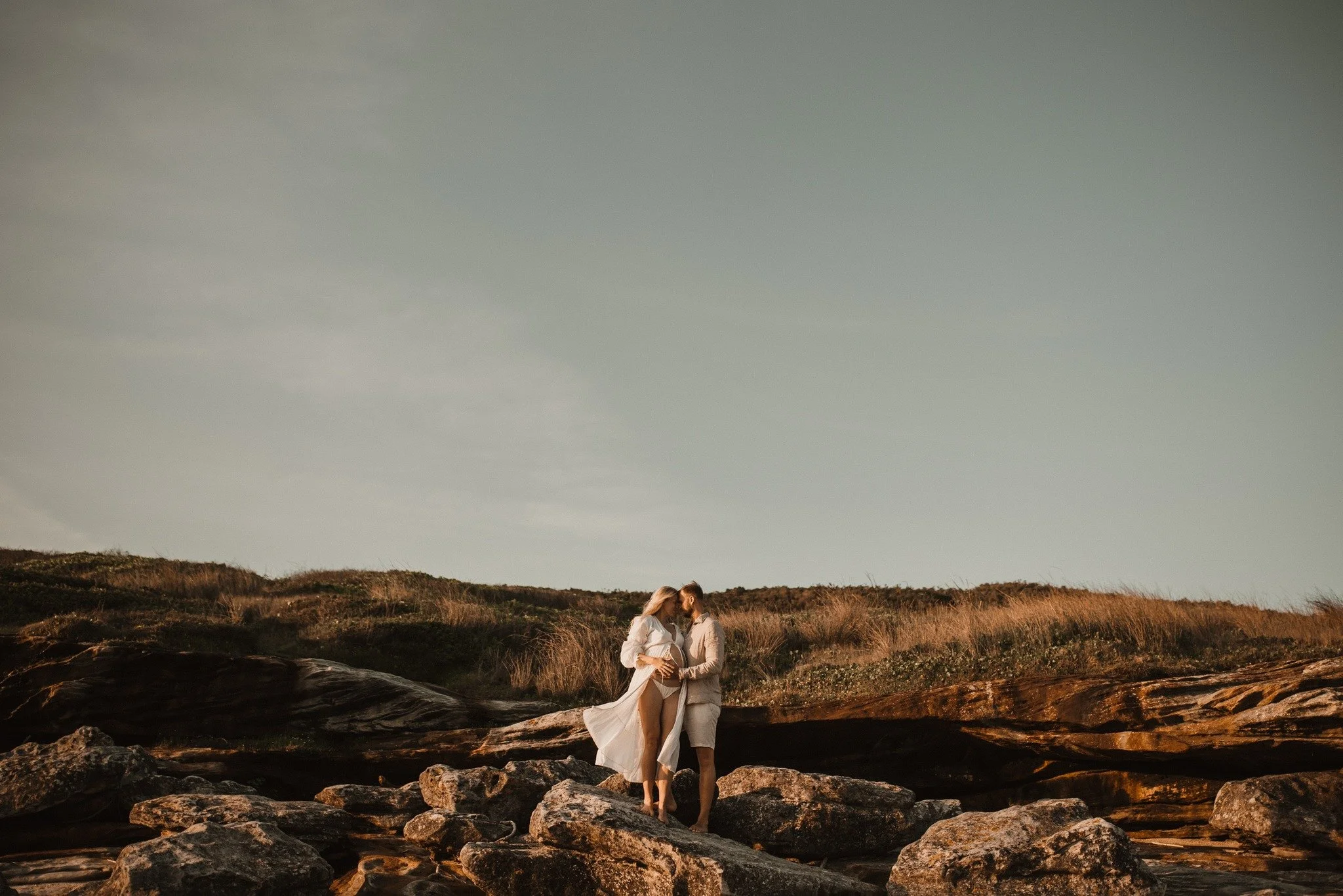 It's nice to have some photos of just the two of you before baby comes along, I don't think I realised how little this would happen after having kids! Such a special memory to have...

 #sydneymaternityphotographer #sutherlandshirematernityphotograph