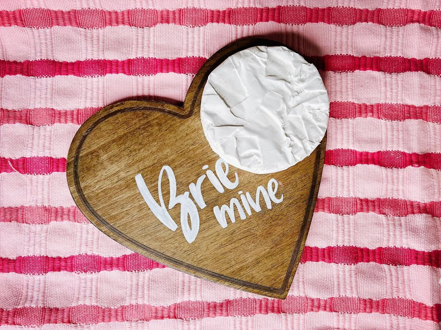 A perfect way, to ask your loved one, would you Brie Mine?  On Valentine&rsquo;s Day!  #miami #305vibin #305 #cheeselovers #valentines