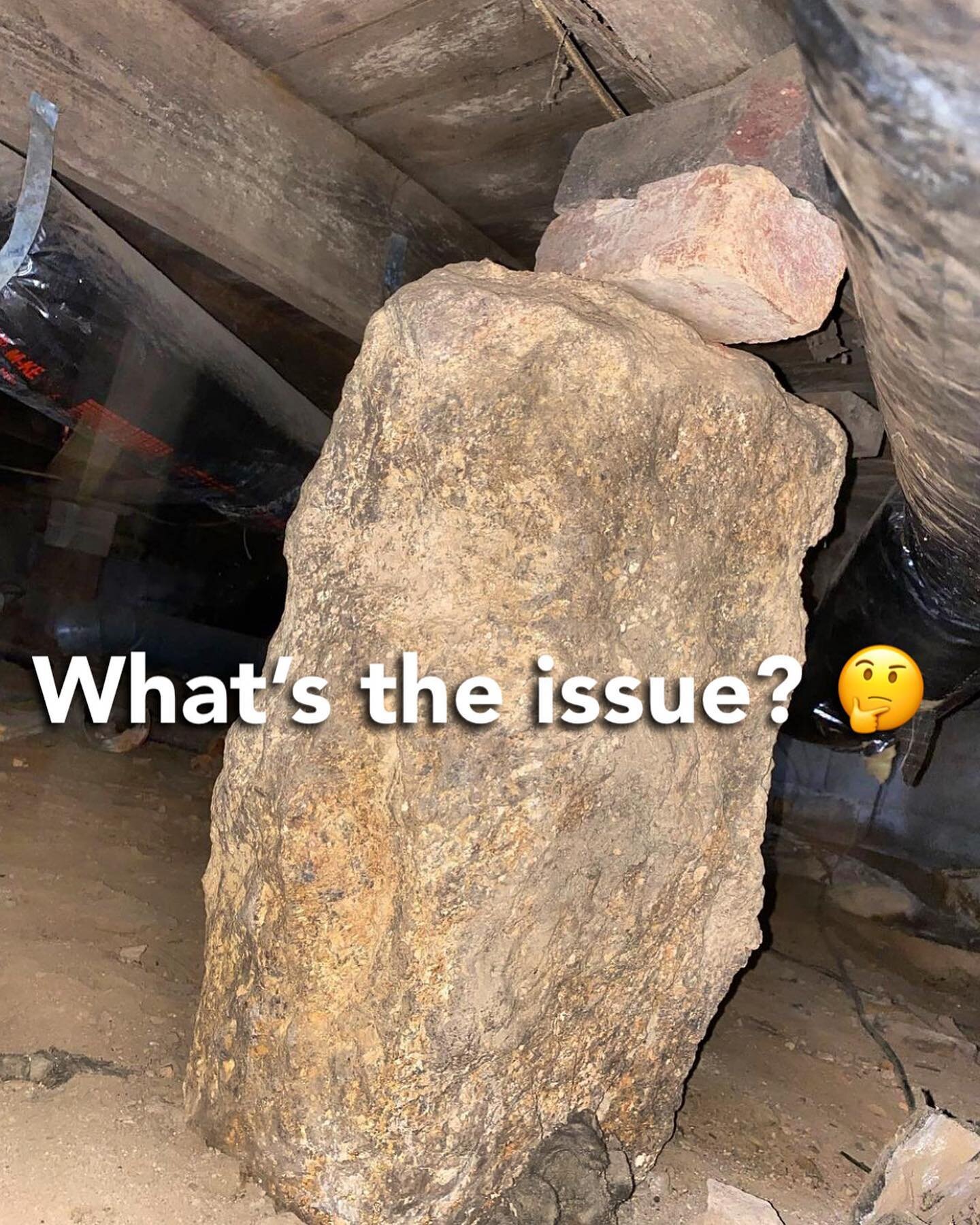 When your home inspector doesn&rsquo;t care how small the crawl space is&hellip;

This part of the home was built in the 1950s and it was hard to reach because of the additions done to the home that extended out past the existing foundation.

#picori