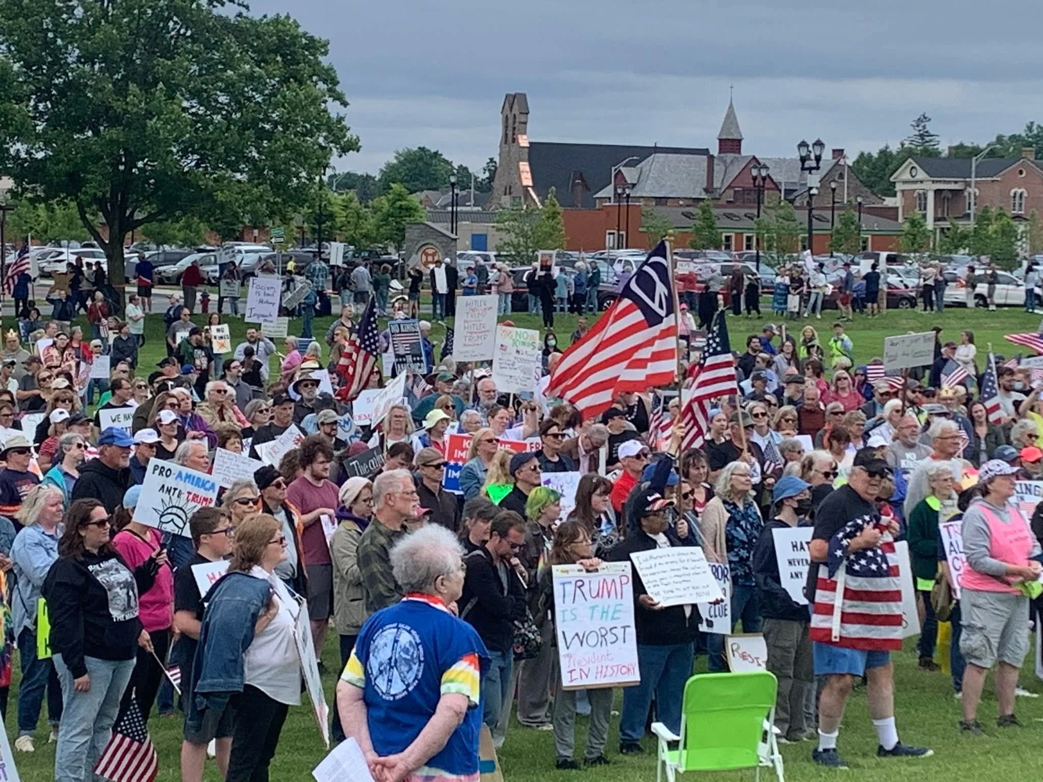 You blew us away, Mohawk Valley #NoKings Protesters!