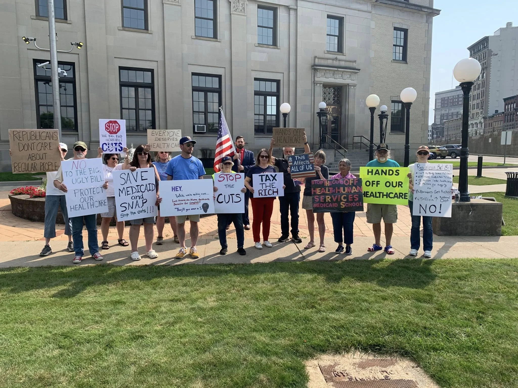 Weekly IMV Protest in Utica