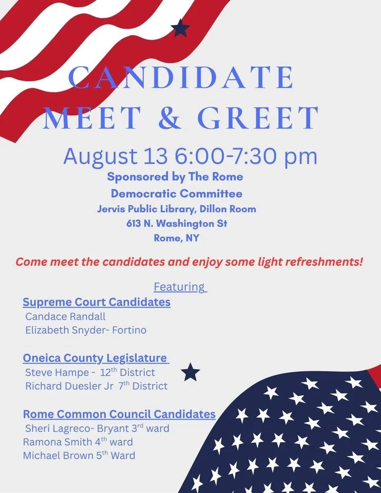 Rome Democratic Committee Meet and Greet