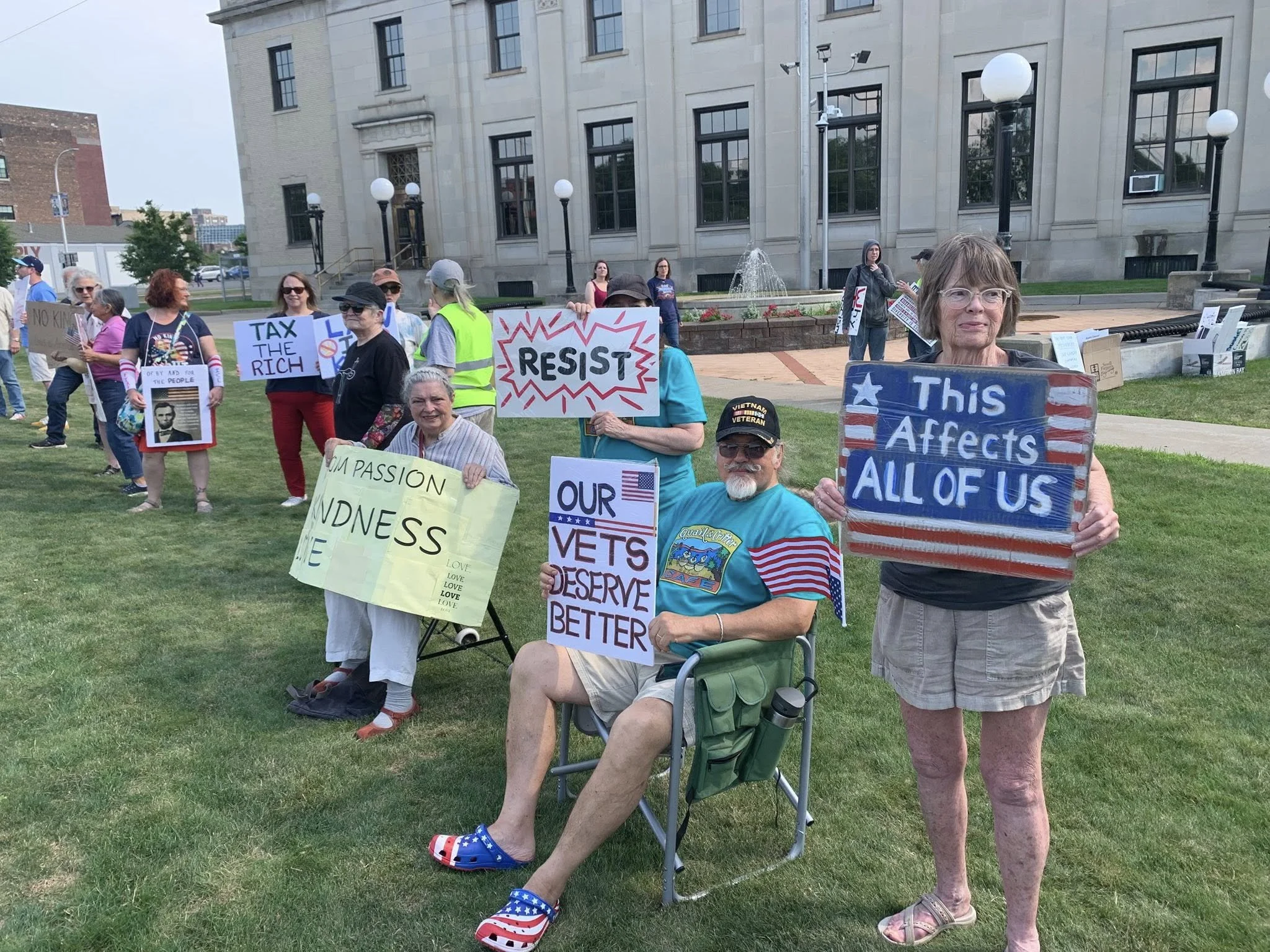 Weekly IMV Protest in Utica